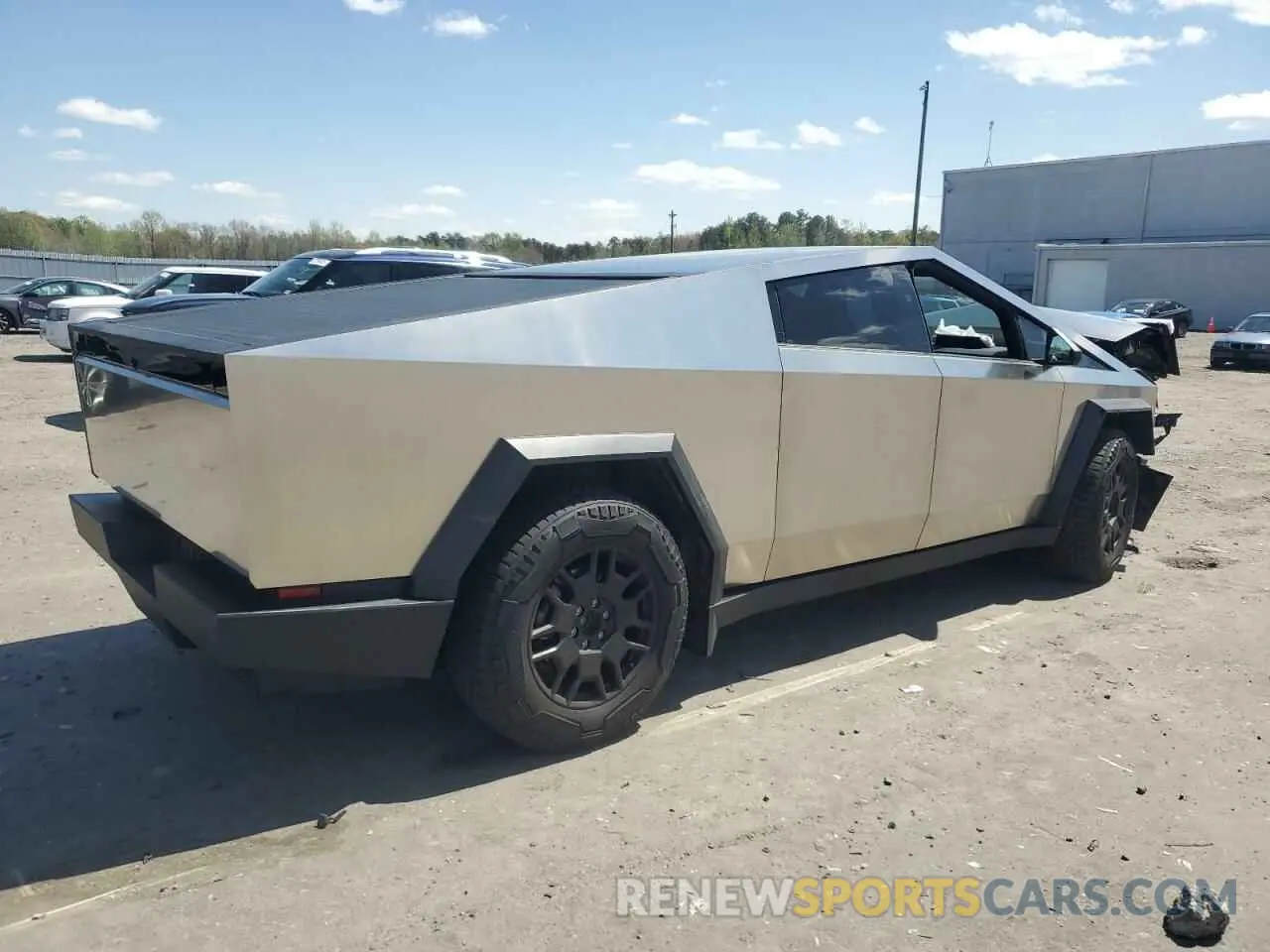 3 Photograph of a damaged car 7G2CEHED8RA012141 TESLA CYBERTRUCK 2024