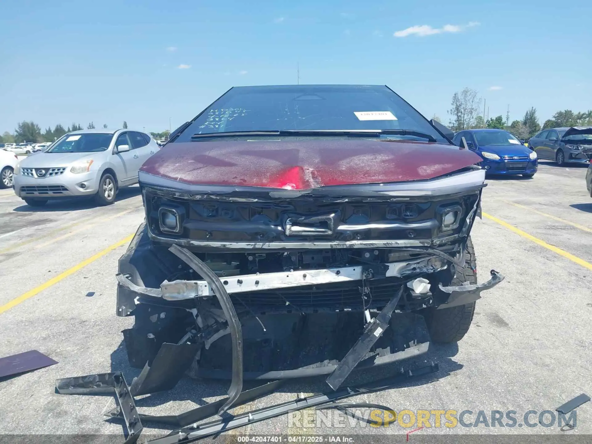 6 Photograph of a damaged car 7G2CEHED9RA013864 TESLA CYBERTRUCK 2024