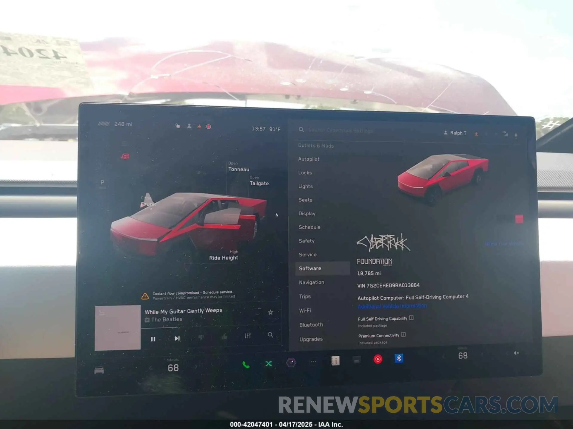 7 Photograph of a damaged car 7G2CEHED9RA013864 TESLA CYBERTRUCK 2024