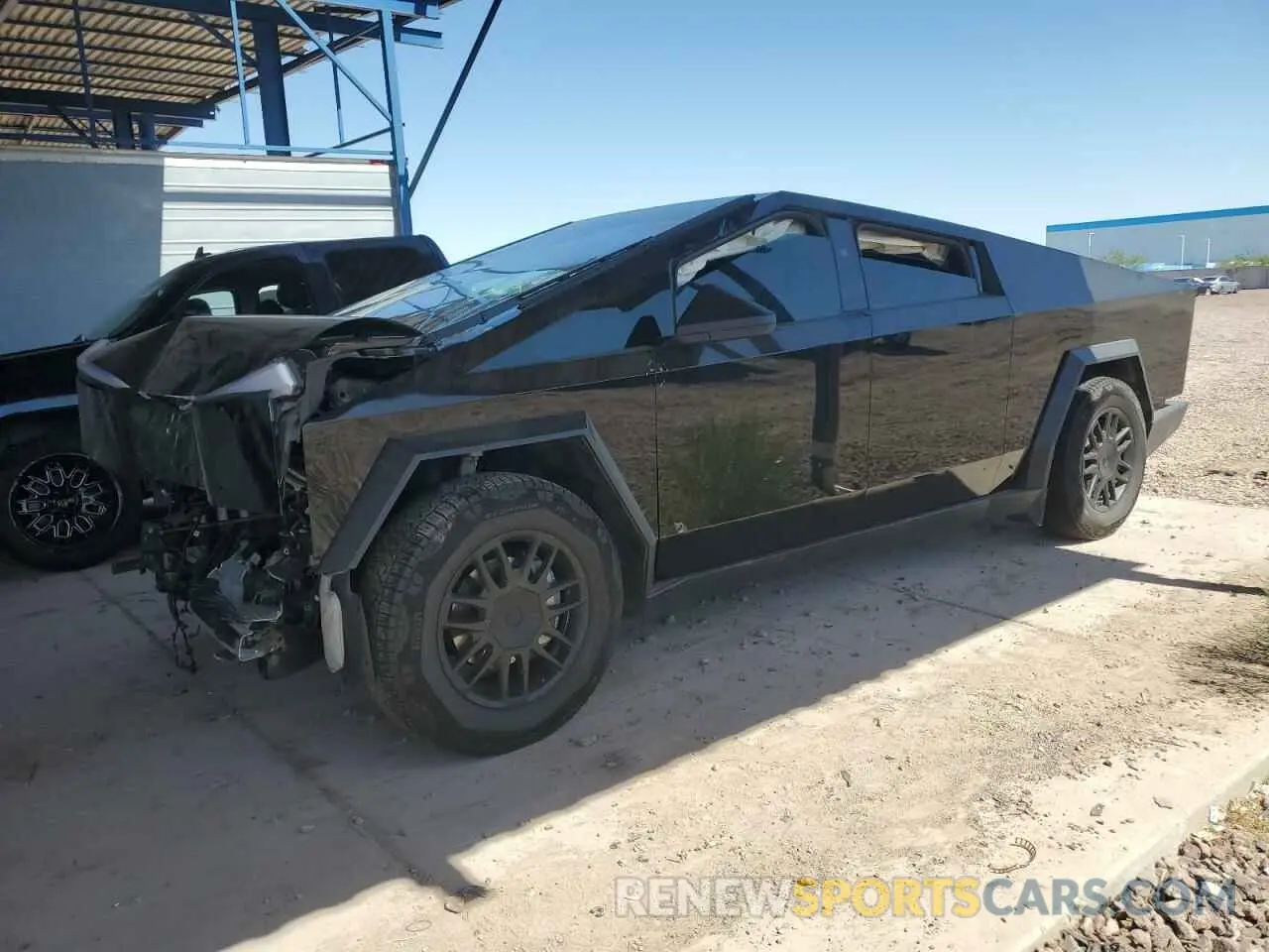 1 Photograph of a damaged car 7G2CEHEE0RA030822 TESLA CYBERTRUCK 2024