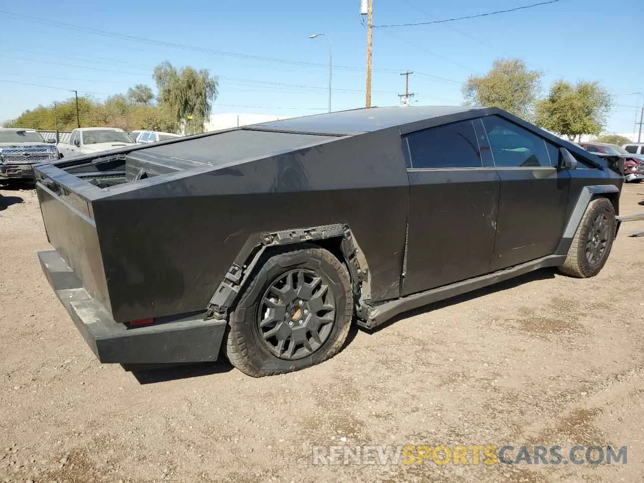 3 Photograph of a damaged car 7G2CEHEE2RA017084 TESLA CYBERTRUCK 2024