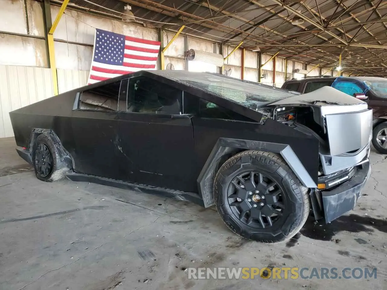 4 Photograph of a damaged car 7G2CEHEE2RA017084 TESLA CYBERTRUCK 2024