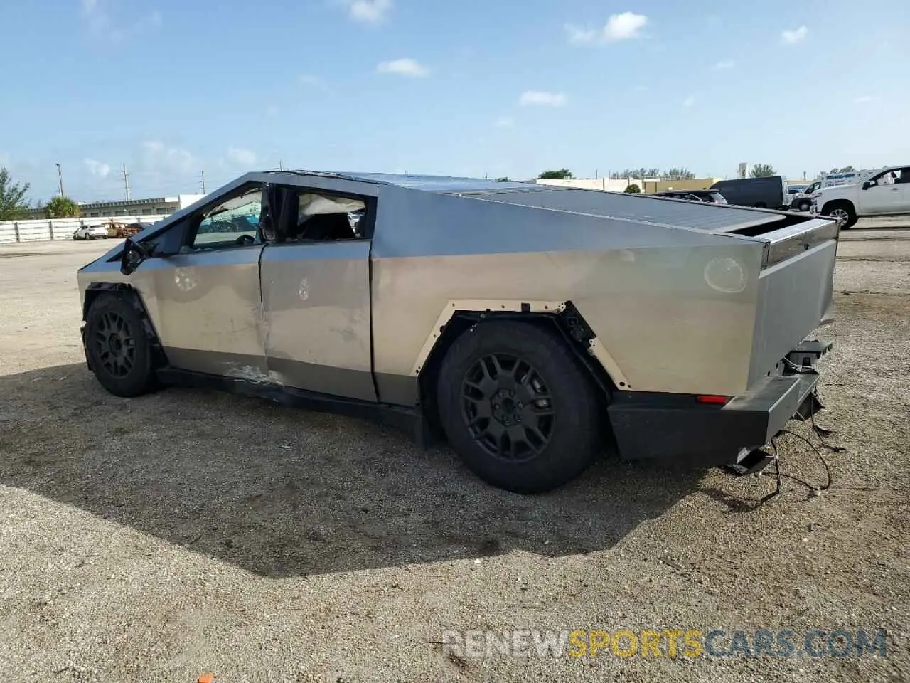 2 Photograph of a damaged car 7G2CEHEE5RA000103 TESLA CYBERTRUCK 2024