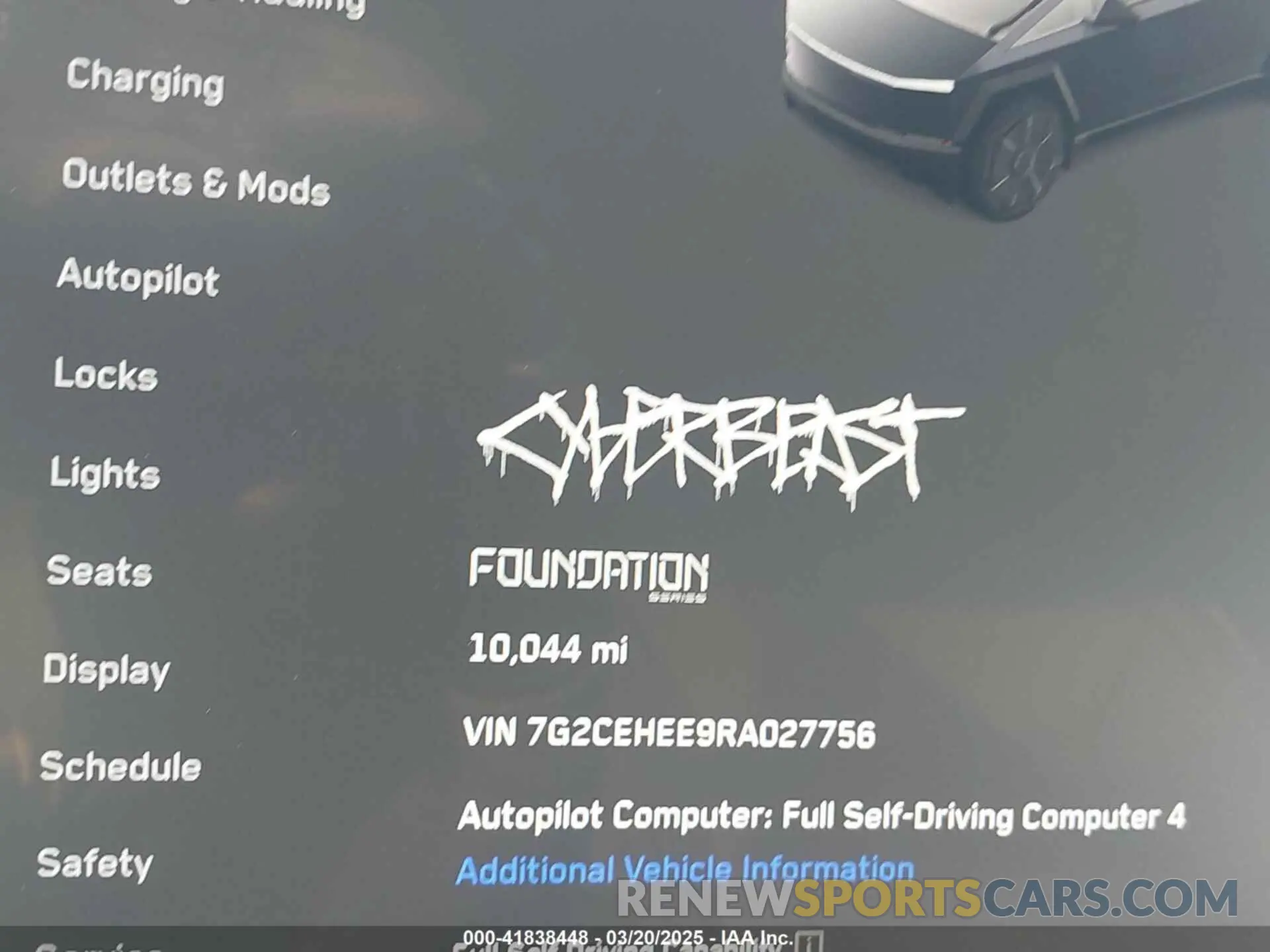 16 Photograph of a damaged car 7G2CEHEE9RA027756 TESLA CYBERTRUCK 2024
