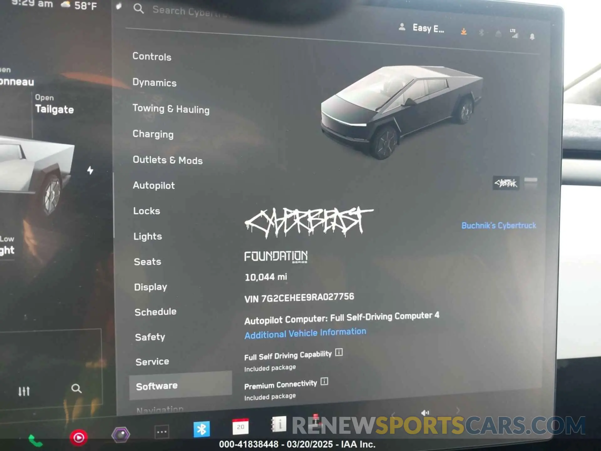 7 Photograph of a damaged car 7G2CEHEE9RA027756 TESLA CYBERTRUCK 2024