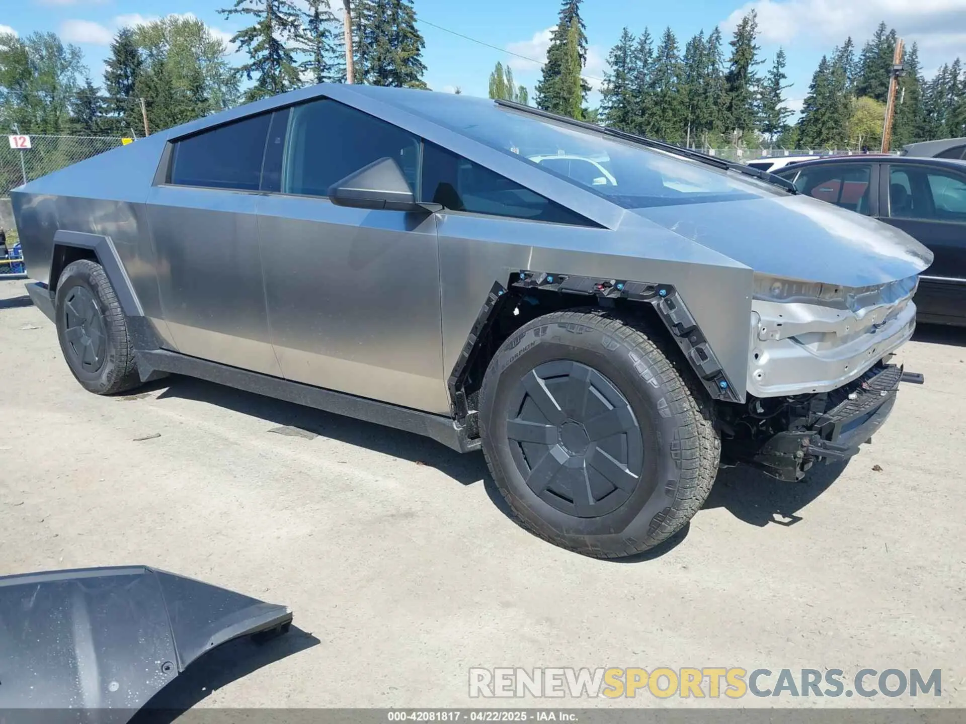 1 Photograph of a damaged car 7G2CEHED7SA065144 TESLA CYBERTRUCK 2025