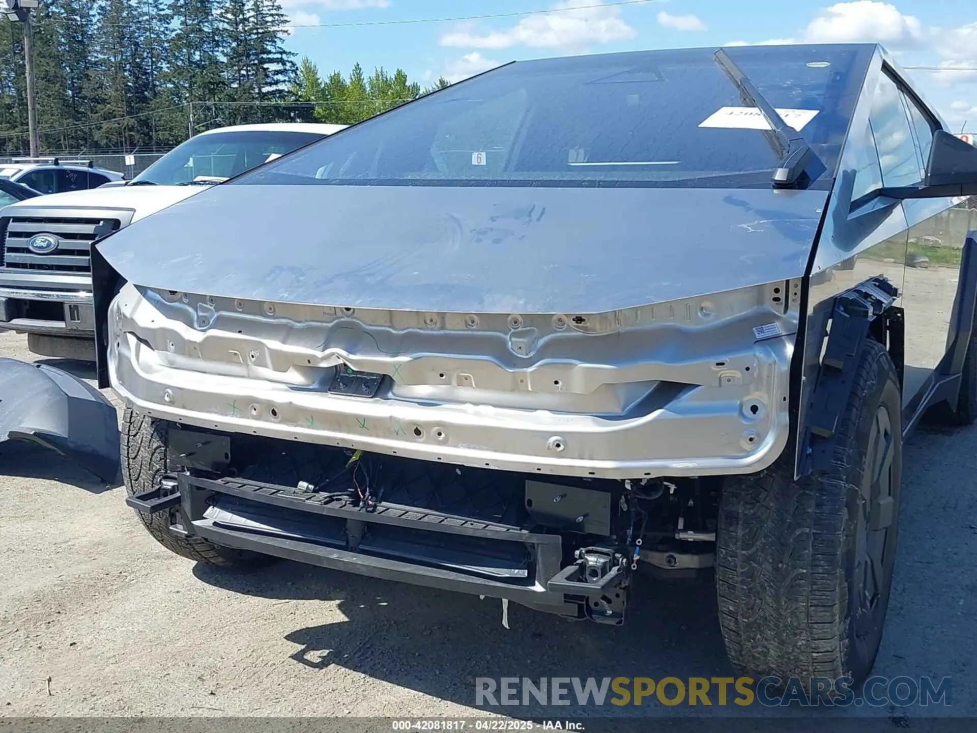 6 Photograph of a damaged car 7G2CEHED7SA065144 TESLA CYBERTRUCK 2025