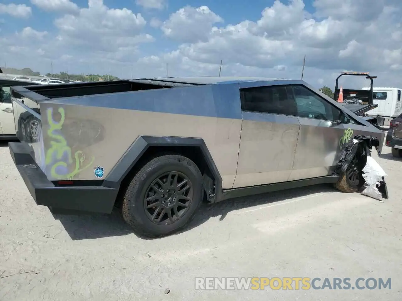 3 Photograph of a damaged car 7G2CEHED9SA058910 TESLA CYBERTRUCK 2025