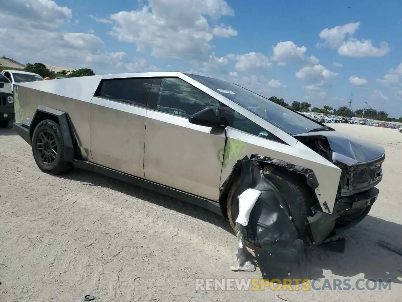 4 Photograph of a damaged car 7G2CEHED9SA058910 TESLA CYBERTRUCK 2025