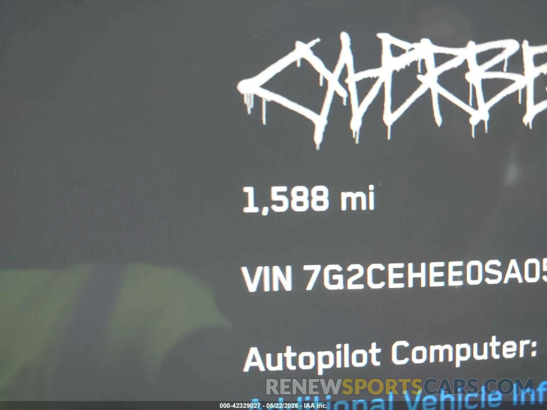 14 Photograph of a damaged car 7G2CEHEE0SA059937 TESLA CYBERTRUCK 2025