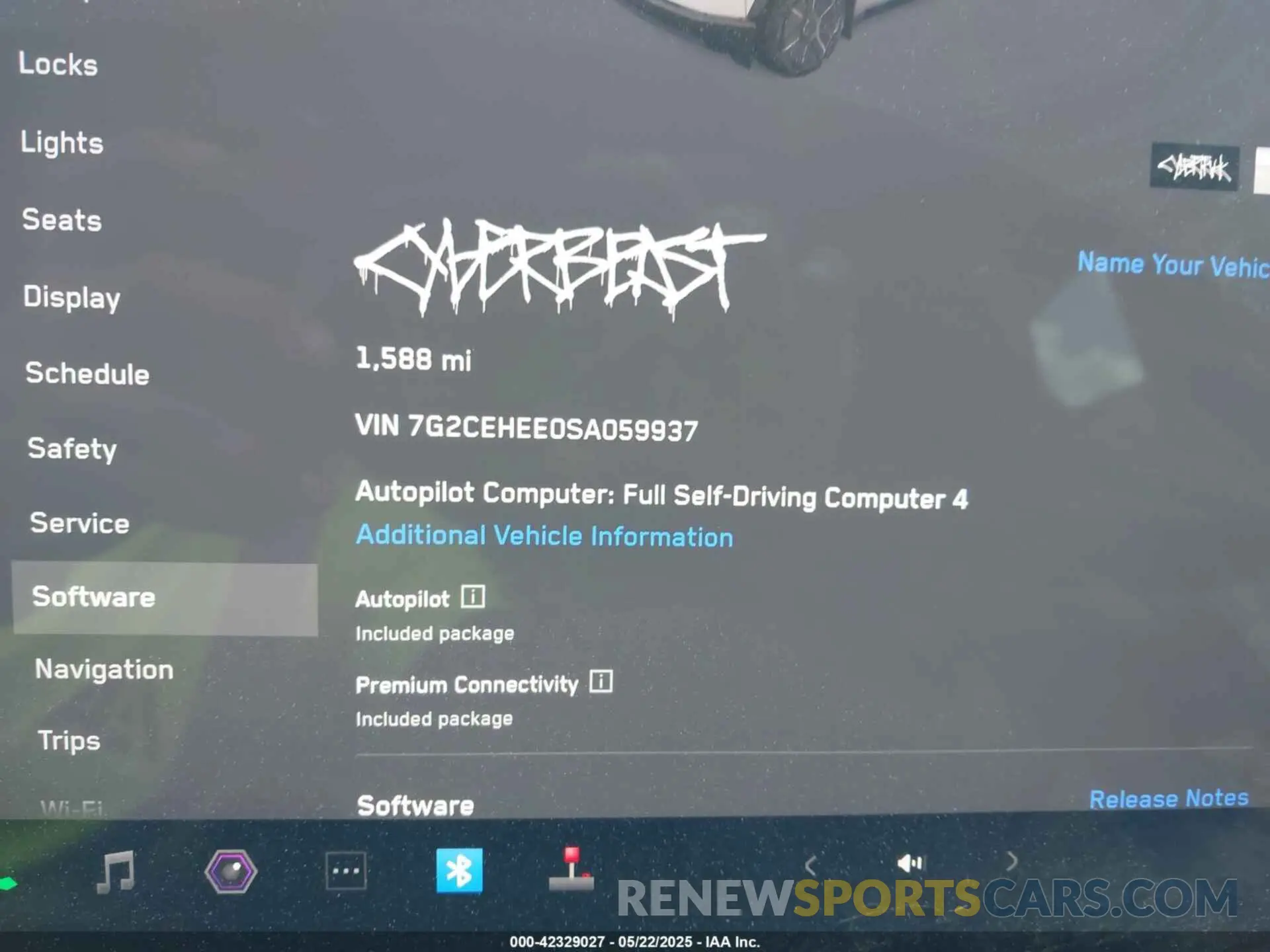 7 Photograph of a damaged car 7G2CEHEE0SA059937 TESLA CYBERTRUCK 2025