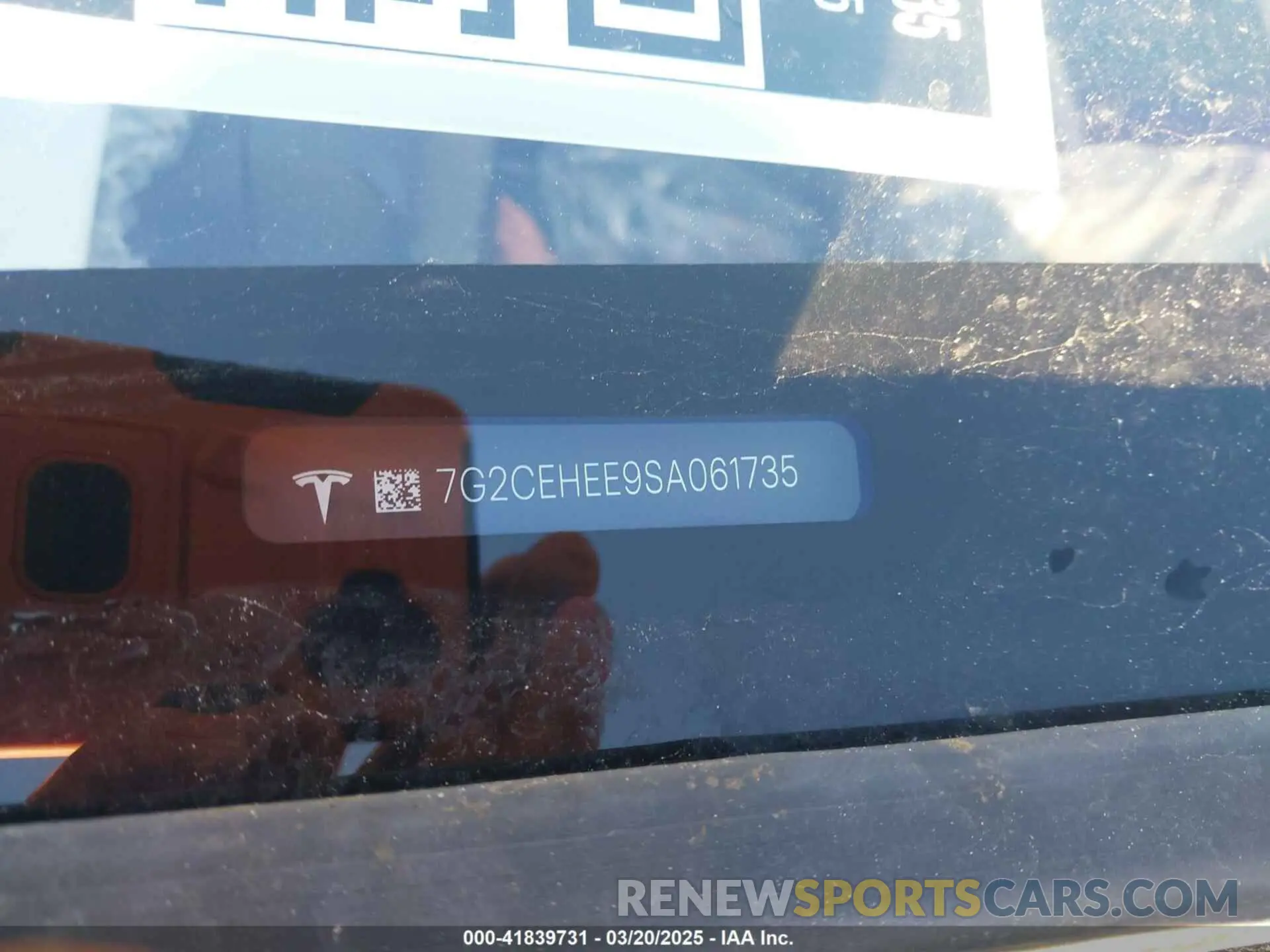 8 Photograph of a damaged car 7G2CEHEE9SA061735 TESLA CYBERTRUCK 2025