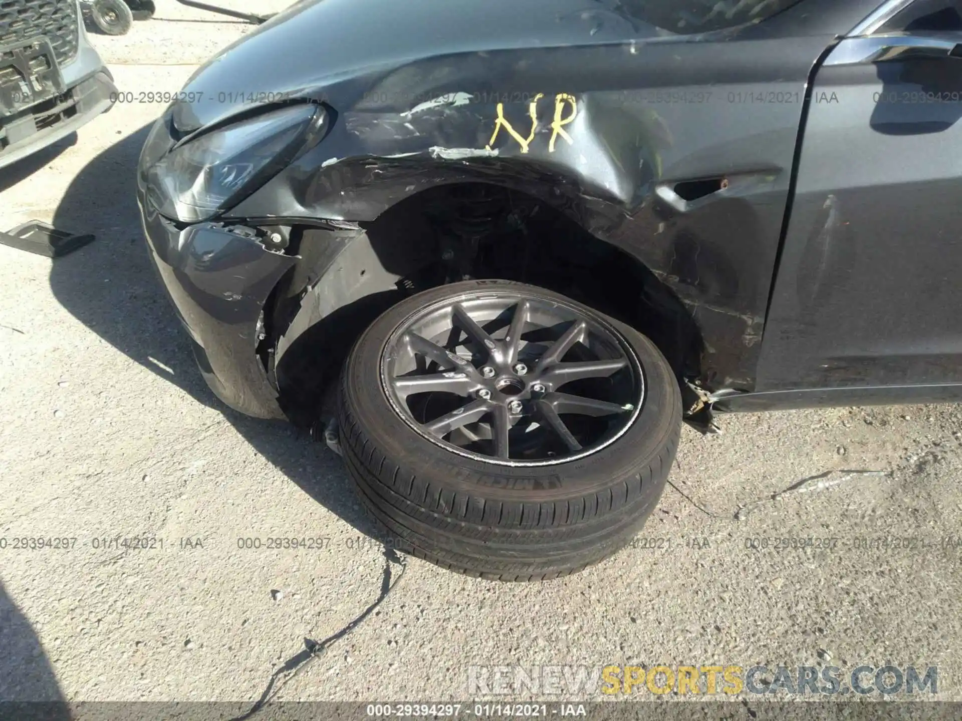 11 Photograph of a damaged car 05YJ3E1EA7KF41107 TESLA MODEL 3 2019