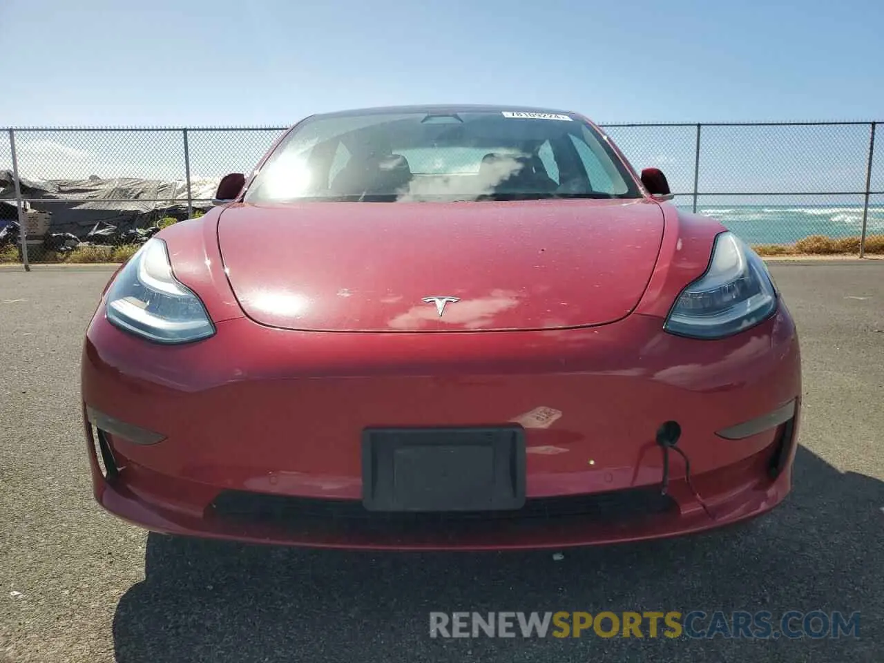 5 Photograph of a damaged car 5YJ3E1EA0KF230566 TESLA MODEL 3 2019