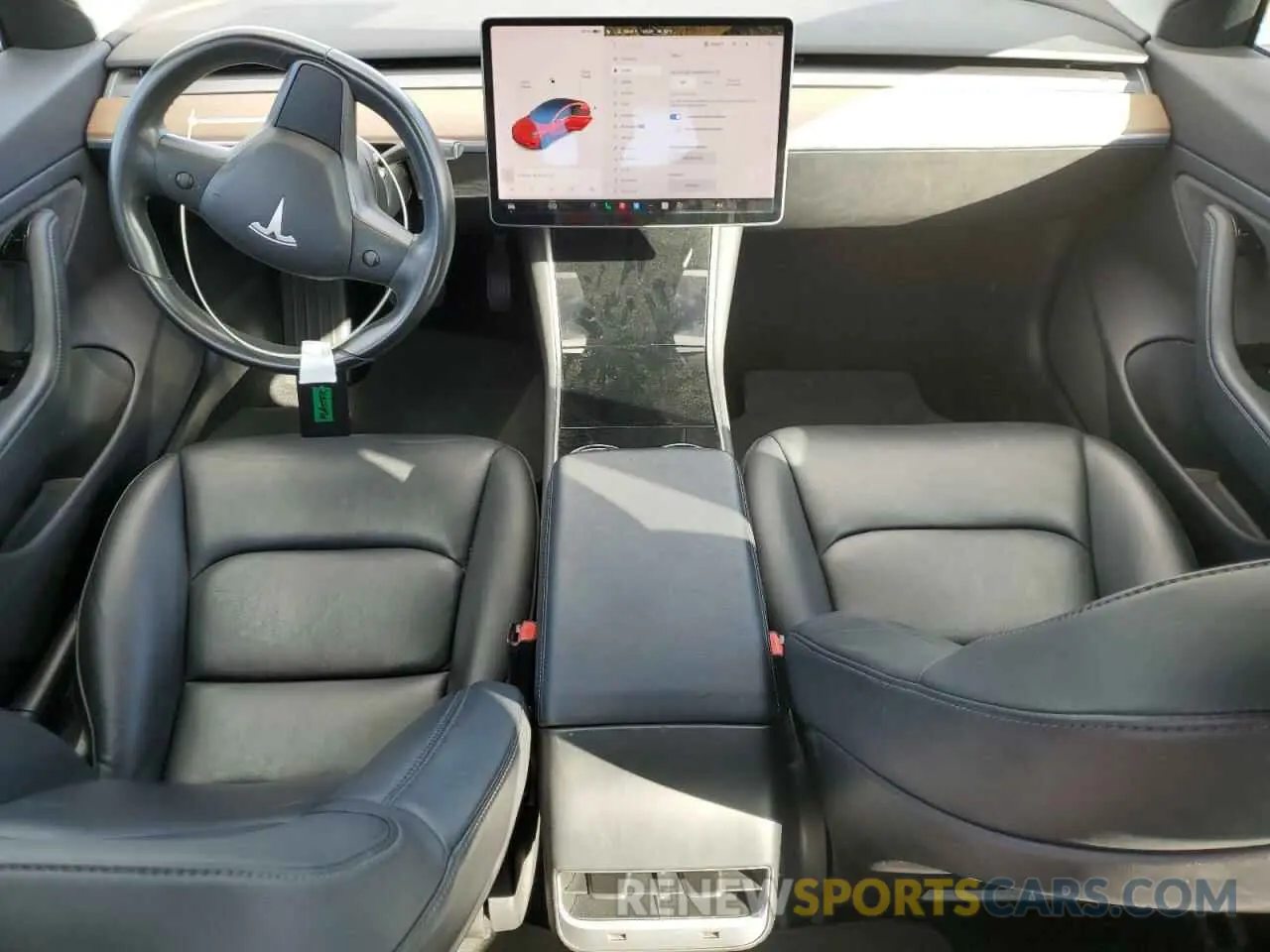 8 Photograph of a damaged car 5YJ3E1EA0KF230566 TESLA MODEL 3 2019