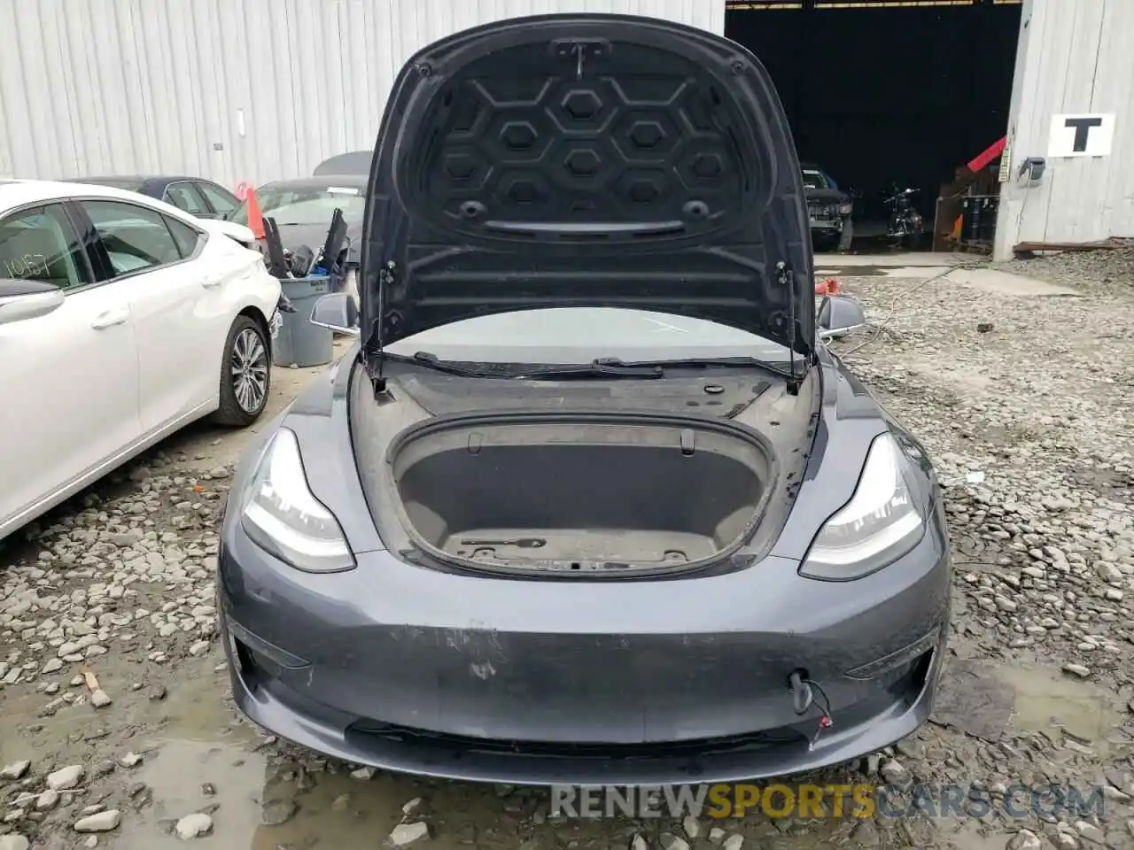 7 Photograph of a damaged car 5YJ3E1EA0KF298284 TESLA MODEL 3 2019