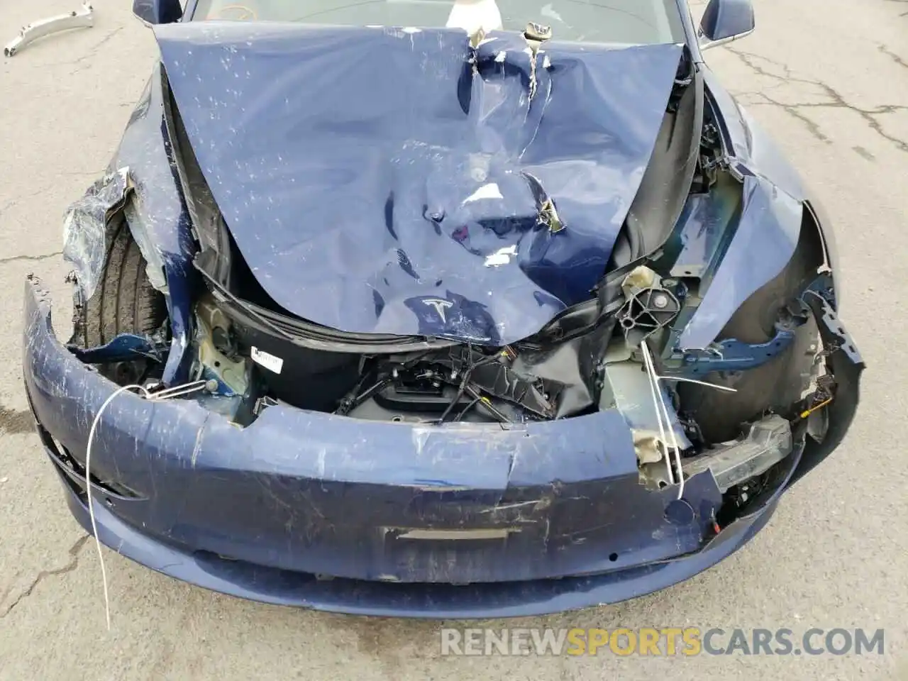 7 Photograph of a damaged car 5YJ3E1EA0KF299483 TESLA MODEL 3 2019