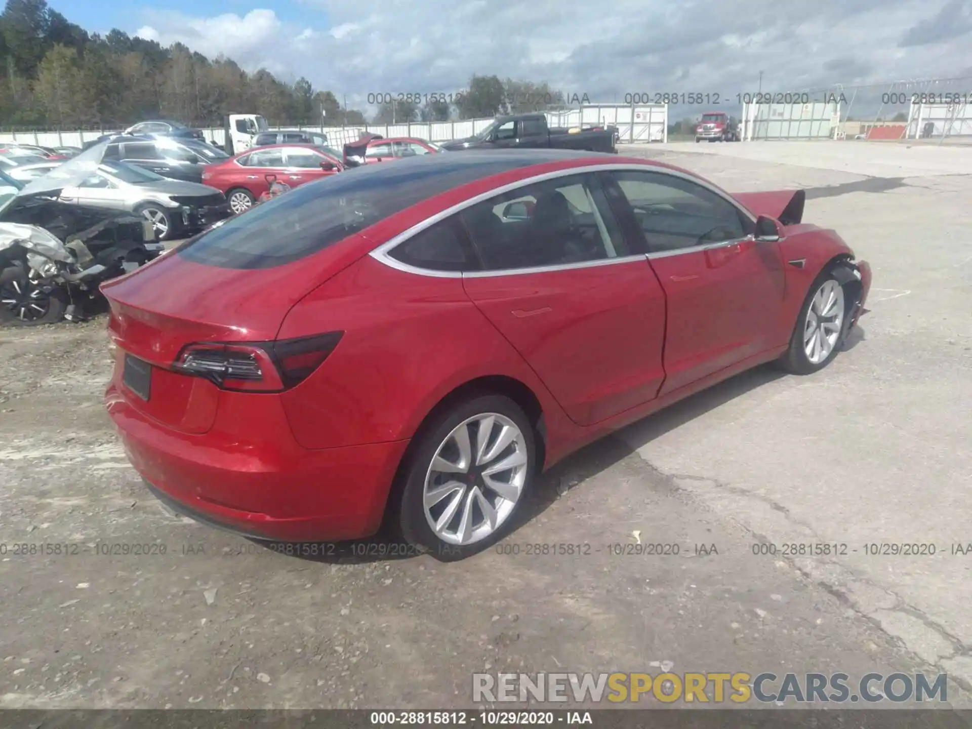 4 Photograph of a damaged car 5YJ3E1EA0KF311440 TESLA MODEL 3 2019