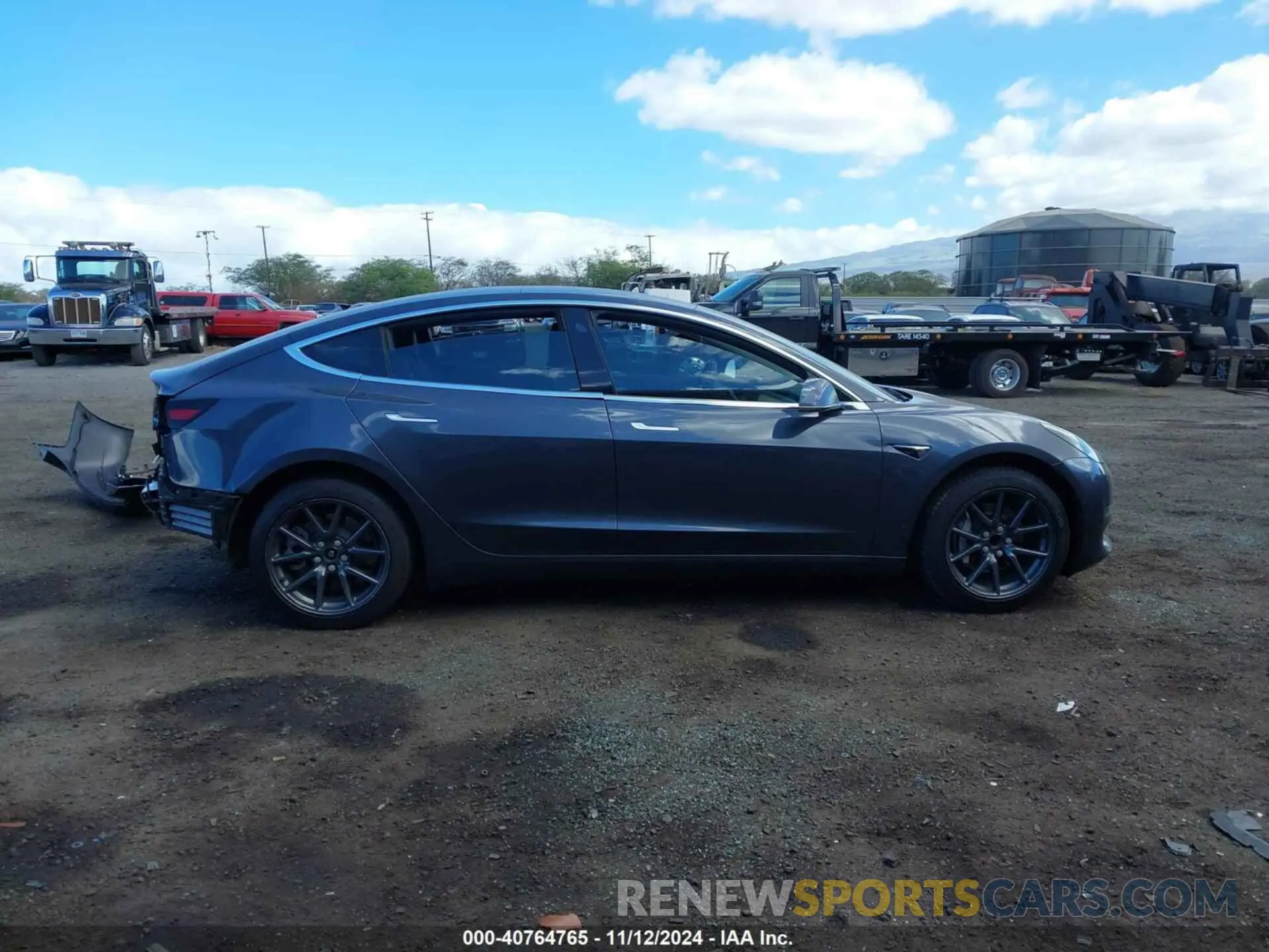 13 Photograph of a damaged car 5YJ3E1EA0KF311728 TESLA MODEL 3 2019