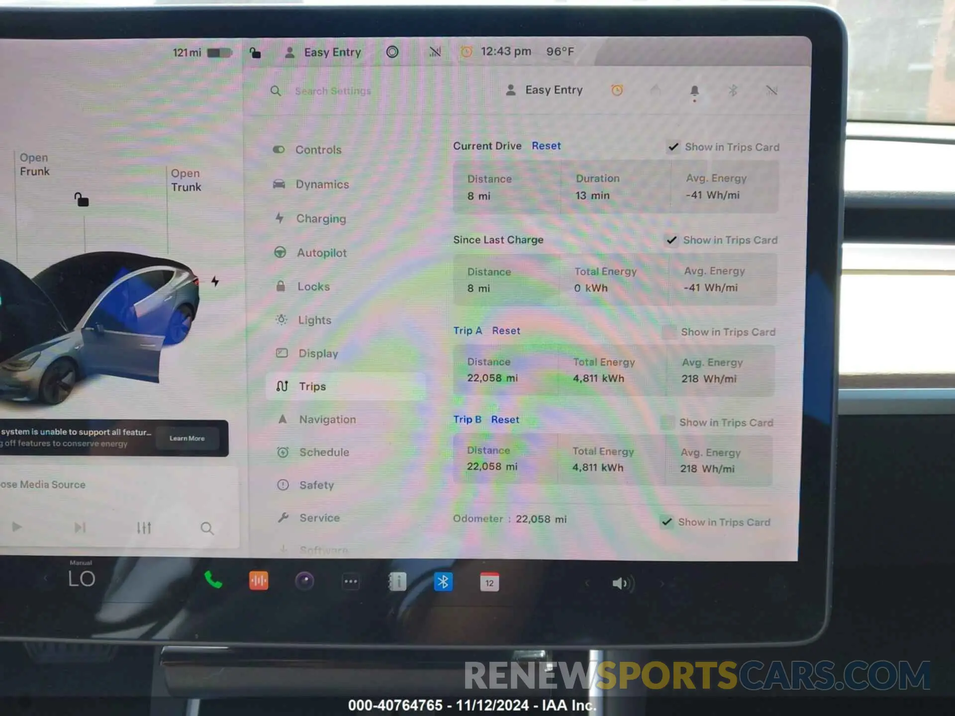 7 Photograph of a damaged car 5YJ3E1EA0KF311728 TESLA MODEL 3 2019
