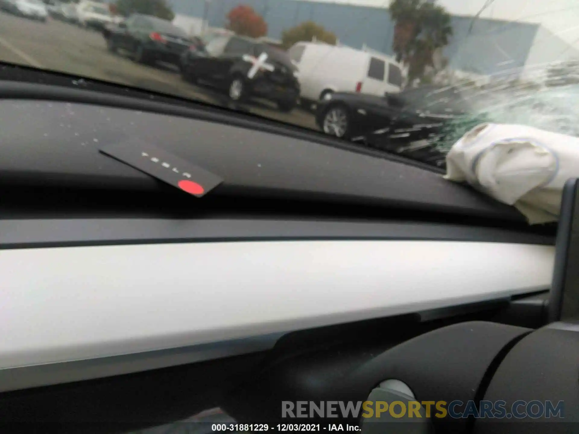 7 Photograph of a damaged car 5YJ3E1EA0KF323684 TESLA MODEL 3 2019