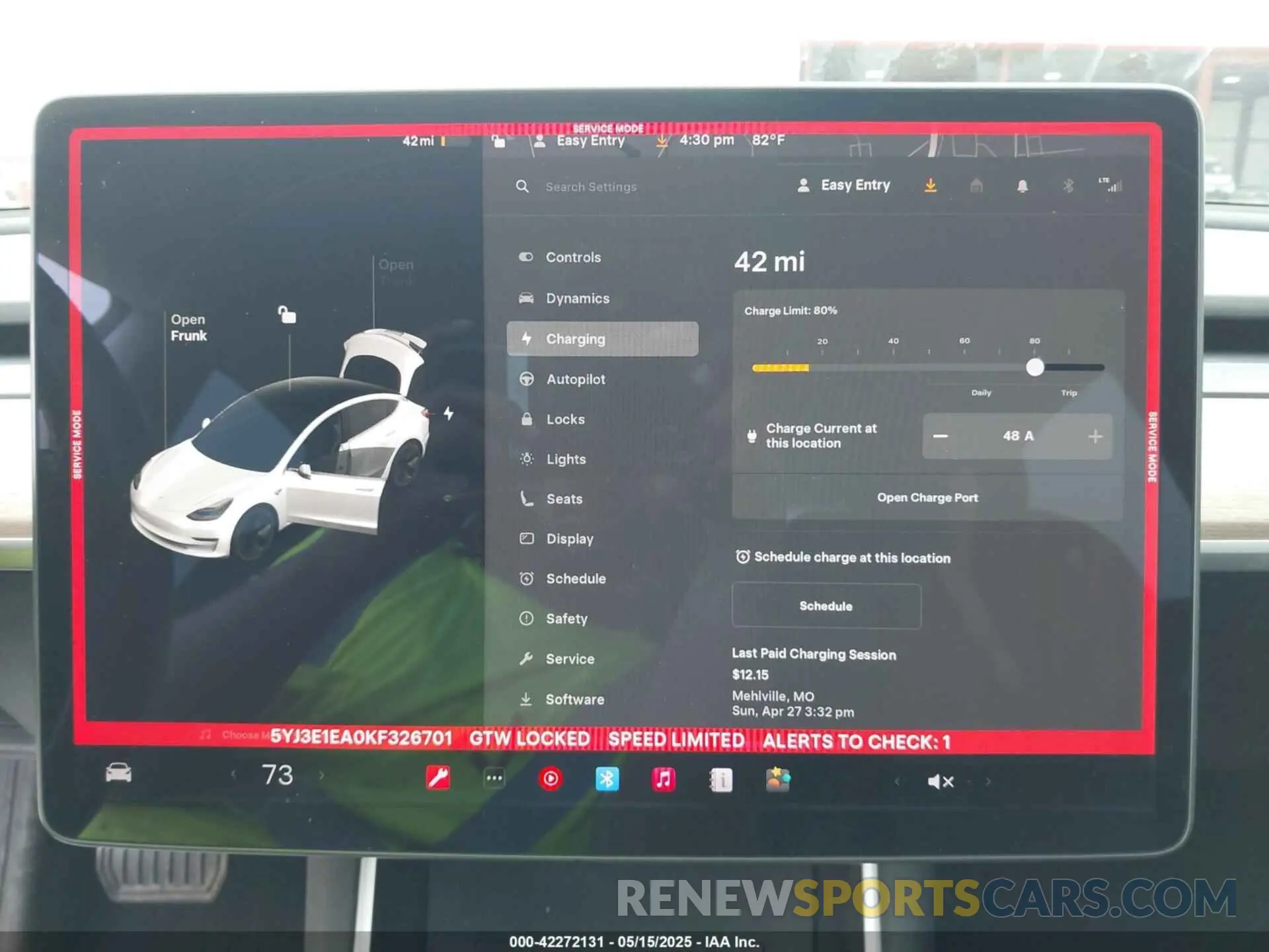 17 Photograph of a damaged car 5YJ3E1EA0KF326701 TESLA MODEL 3 2019