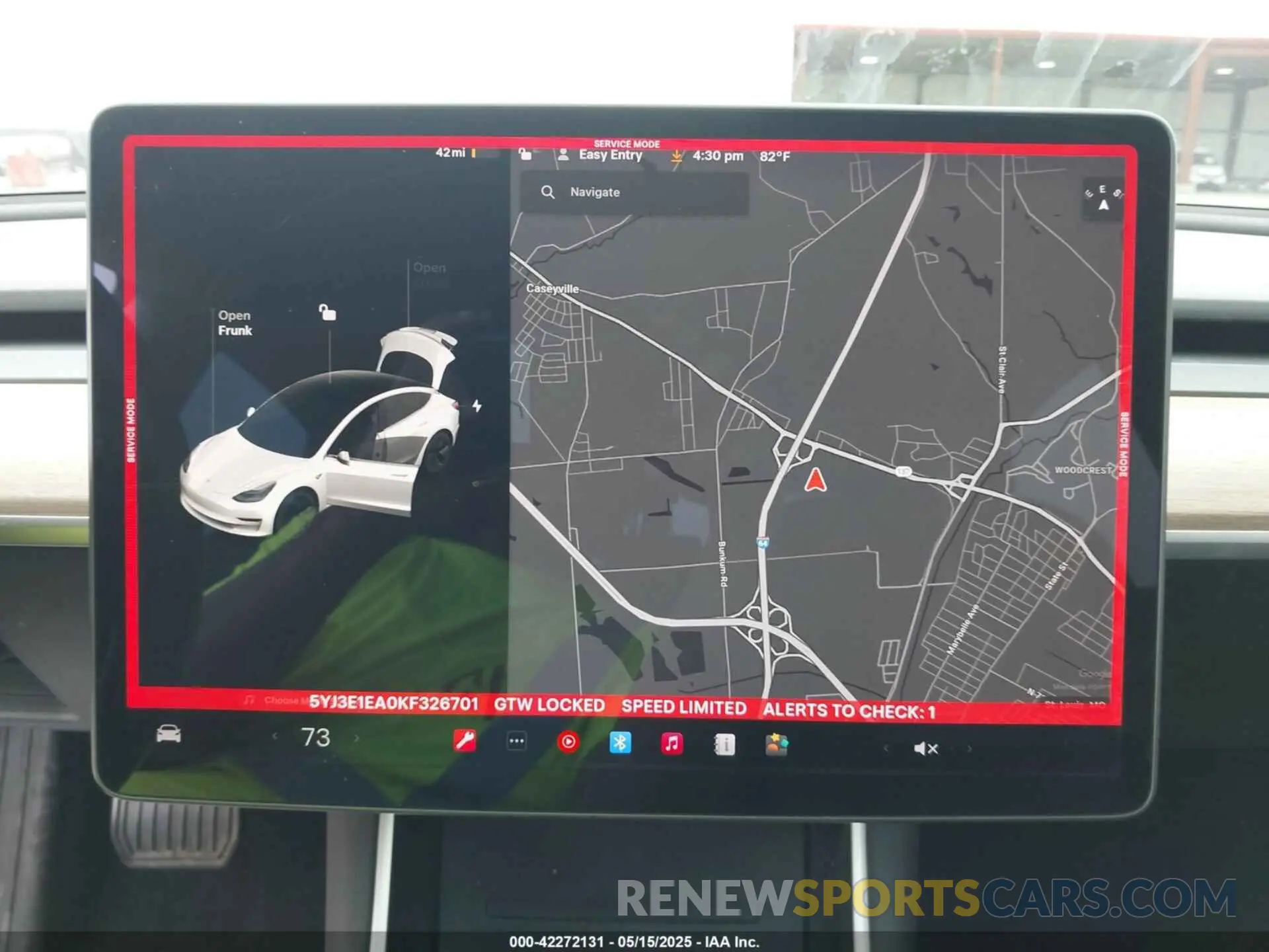 18 Photograph of a damaged car 5YJ3E1EA0KF326701 TESLA MODEL 3 2019
