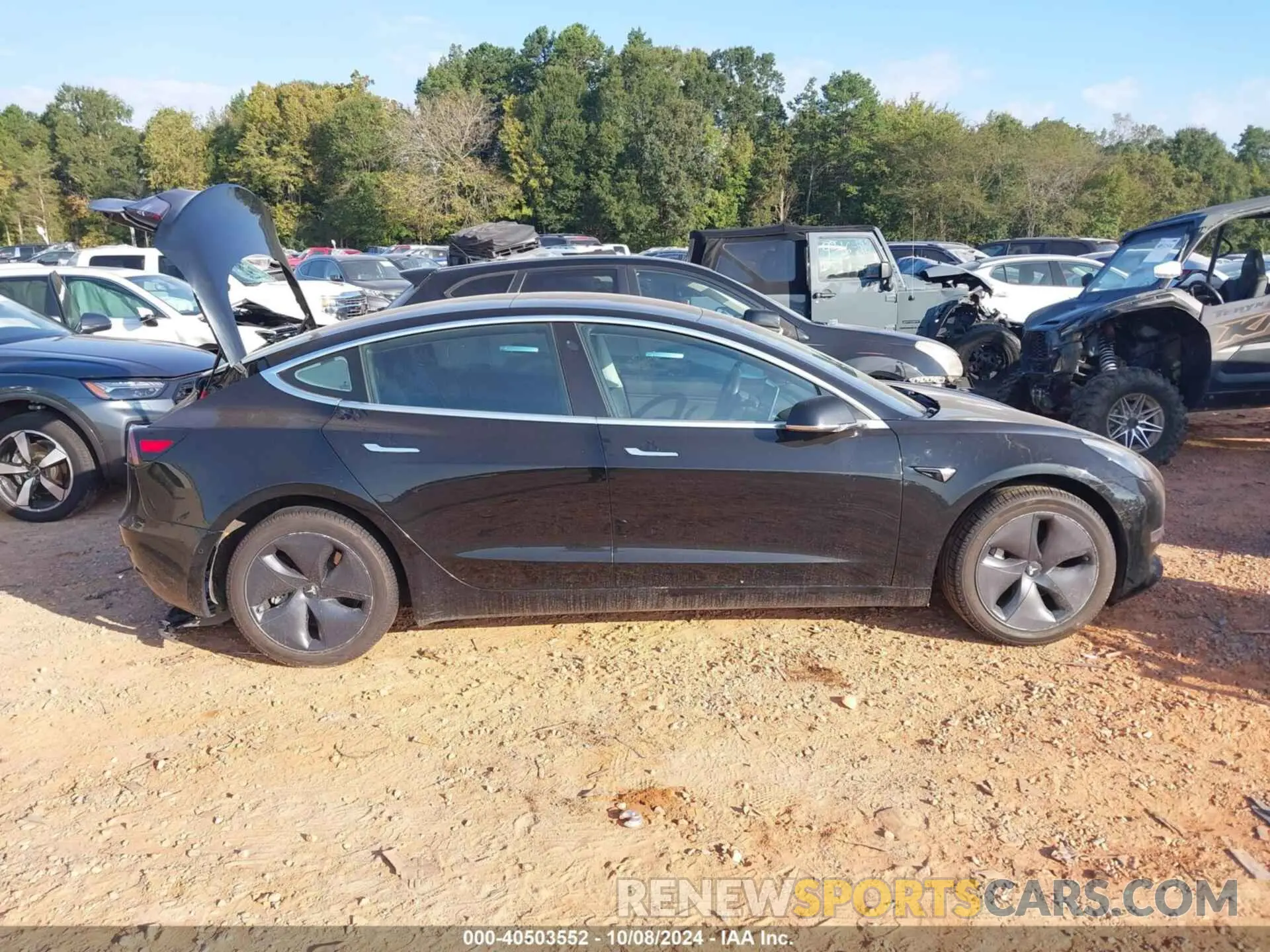 12 Photograph of a damaged car 5YJ3E1EA0KF361738 TESLA MODEL 3 2019