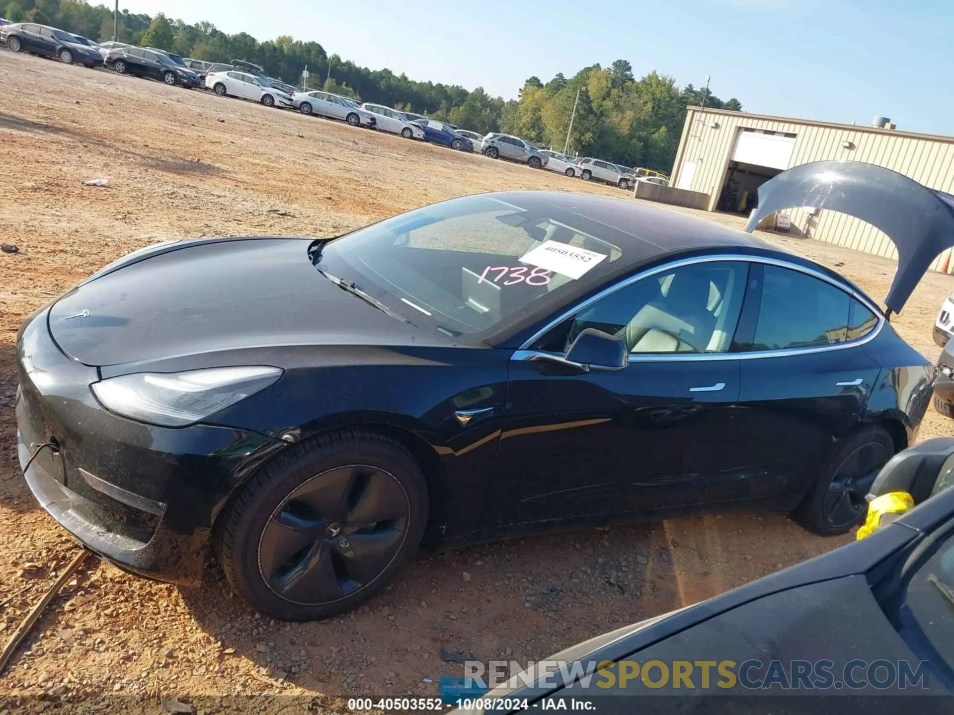 13 Photograph of a damaged car 5YJ3E1EA0KF361738 TESLA MODEL 3 2019