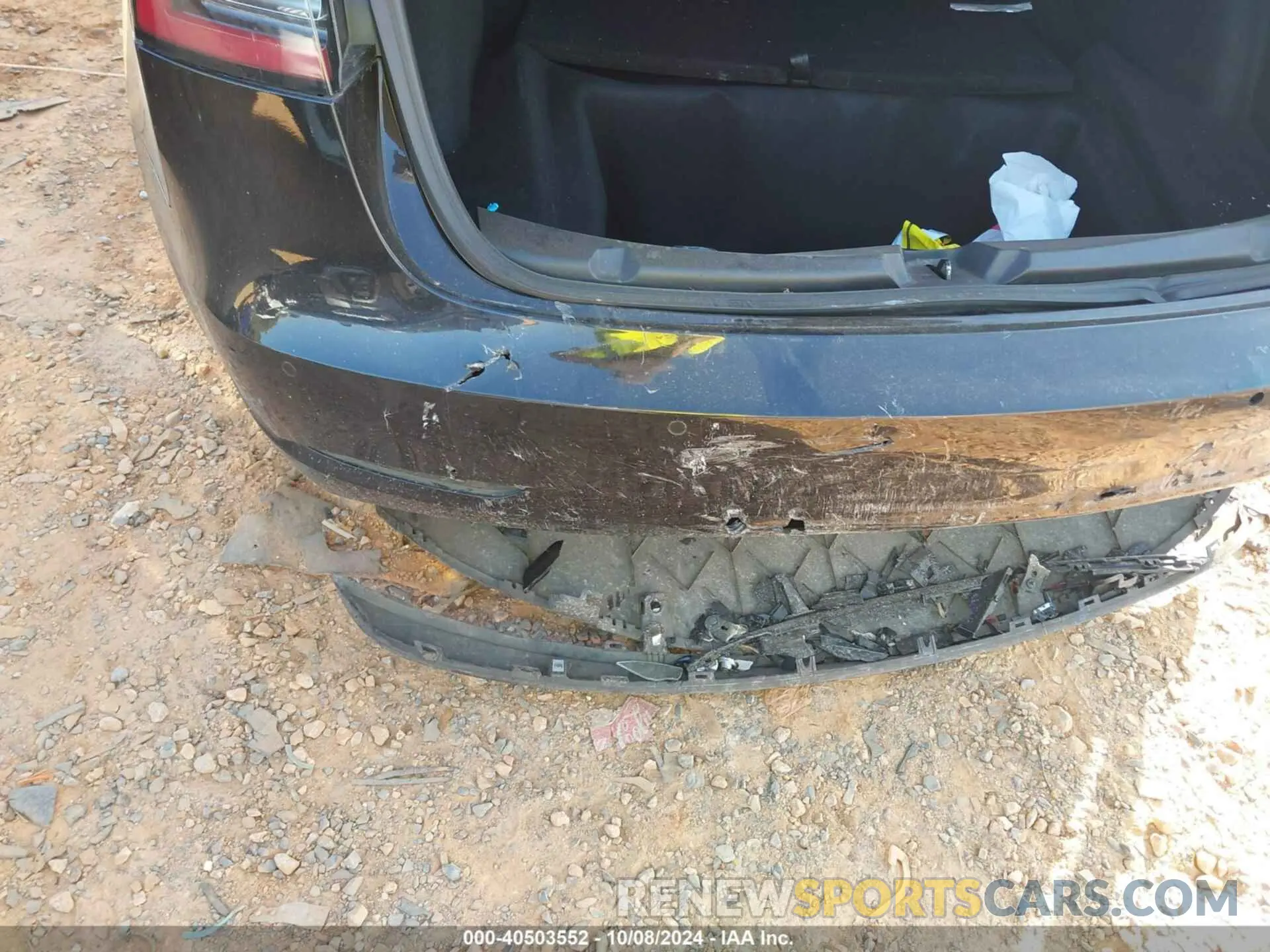 6 Photograph of a damaged car 5YJ3E1EA0KF361738 TESLA MODEL 3 2019