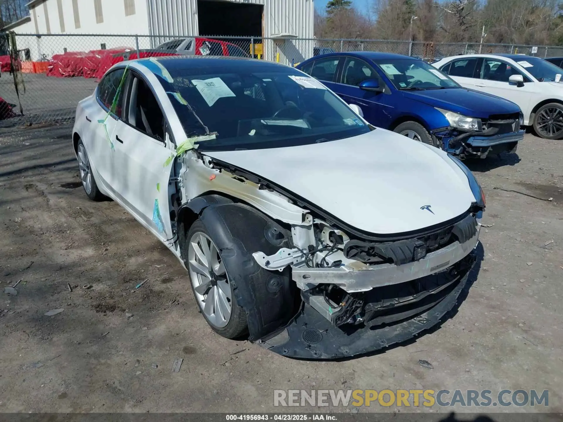 6 Photograph of a damaged car 5YJ3E1EA0KF402451 TESLA MODEL 3 2019