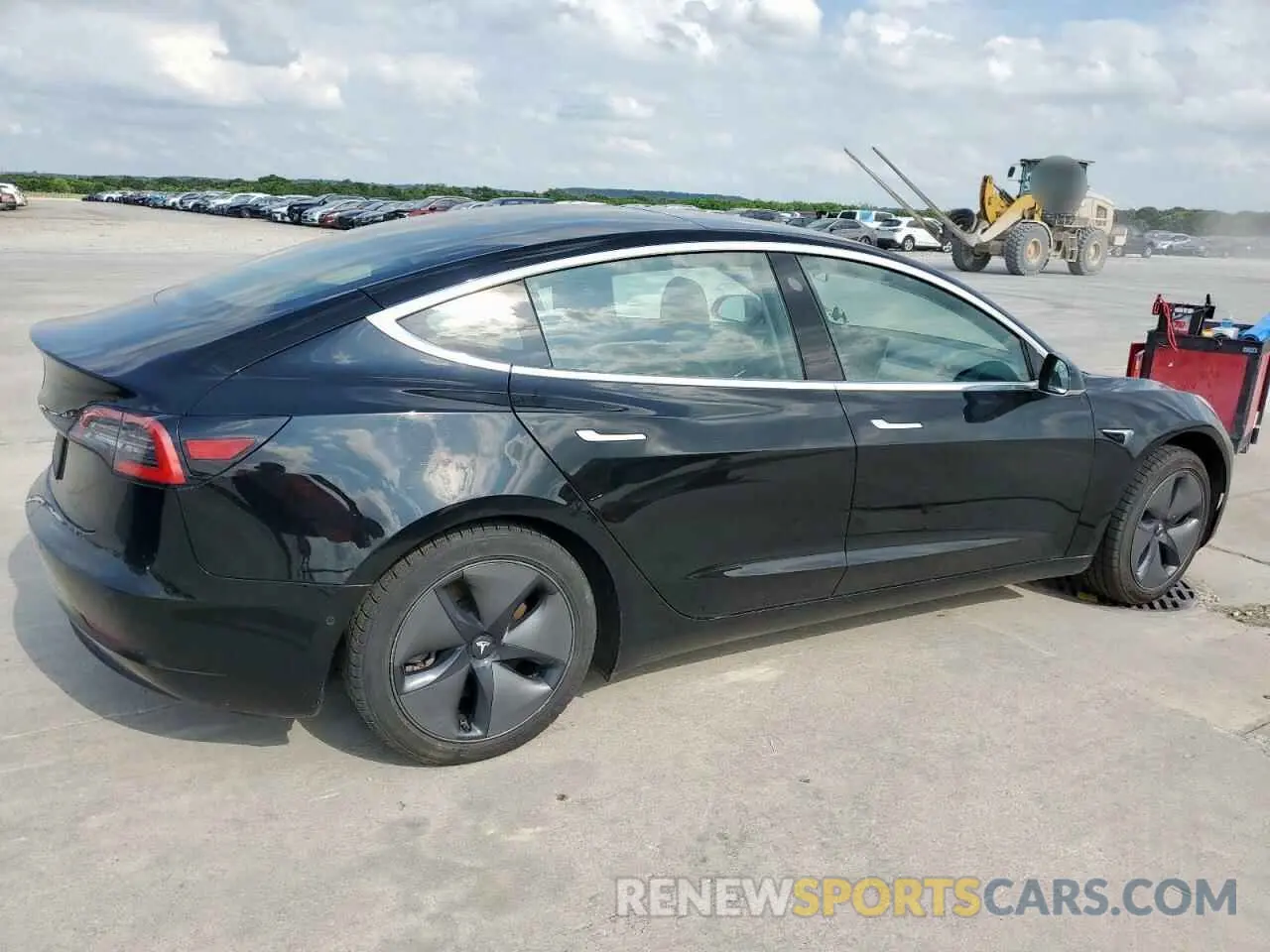 3 Photograph of a damaged car 5YJ3E1EA0KF406368 TESLA MODEL 3 2019