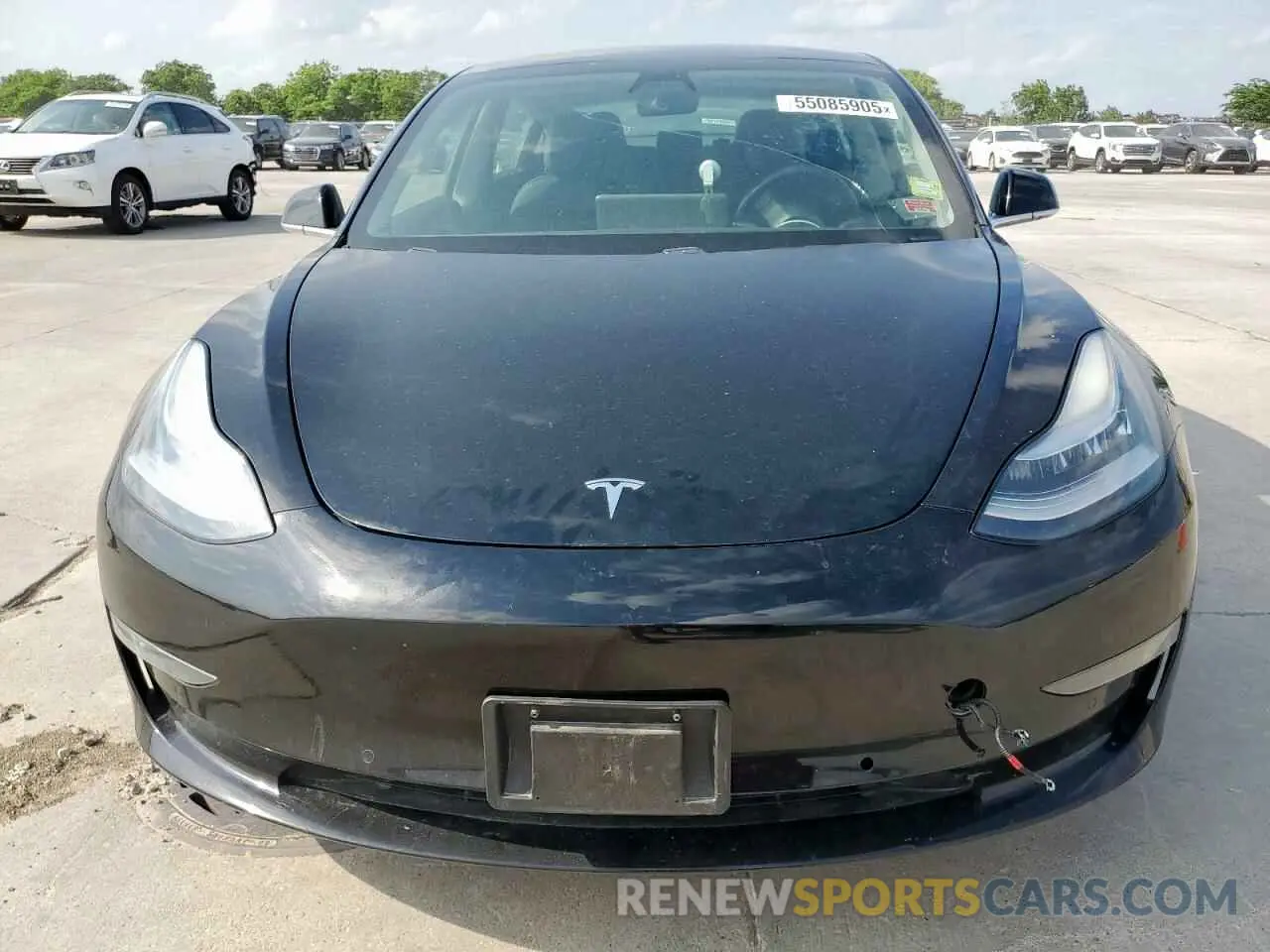 5 Photograph of a damaged car 5YJ3E1EA0KF406368 TESLA MODEL 3 2019