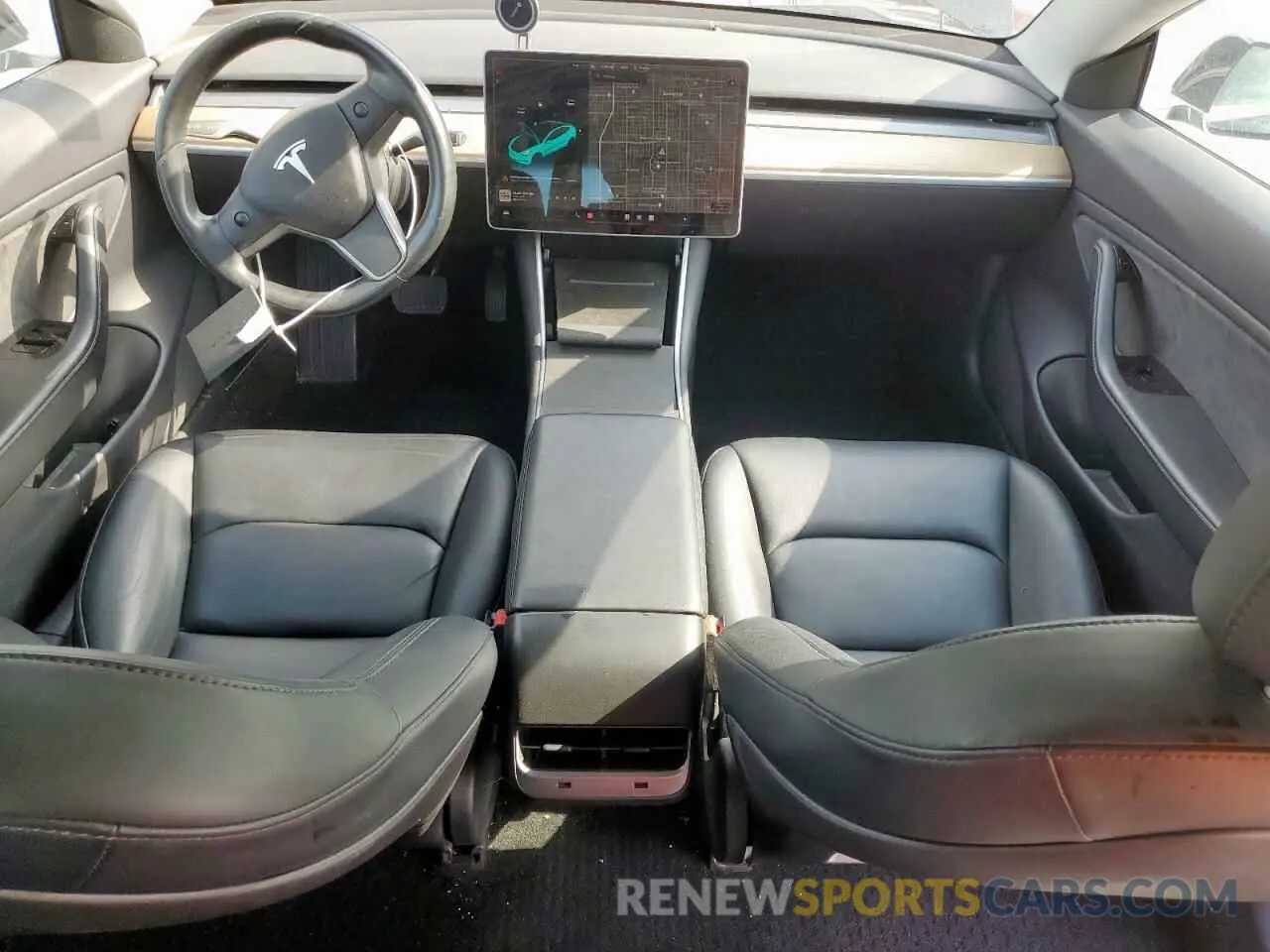 8 Photograph of a damaged car 5YJ3E1EA0KF406368 TESLA MODEL 3 2019