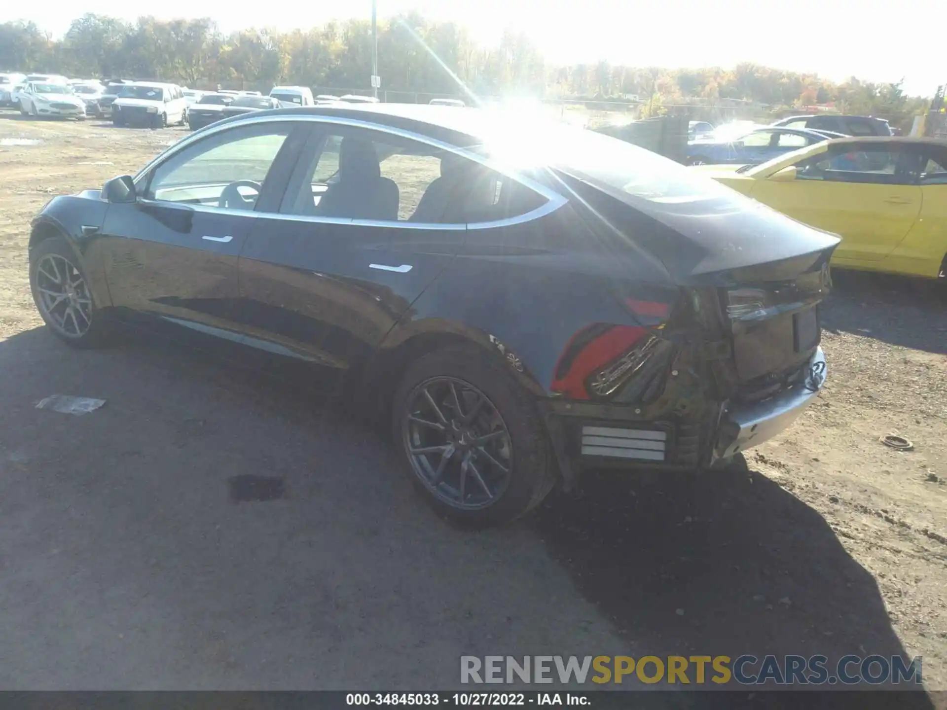 3 Photograph of a damaged car 5YJ3E1EA0KF410730 TESLA MODEL 3 2019