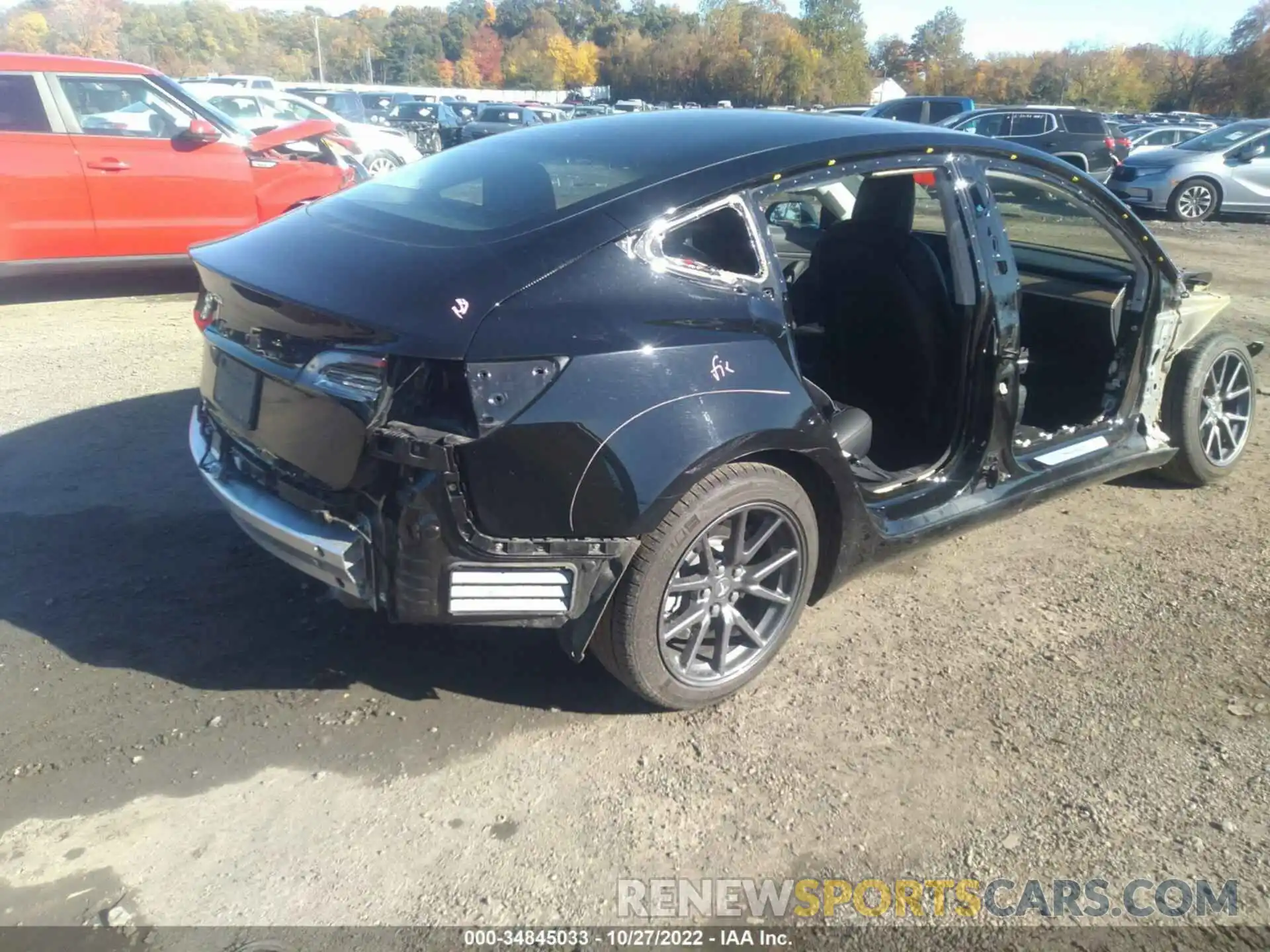 4 Photograph of a damaged car 5YJ3E1EA0KF410730 TESLA MODEL 3 2019