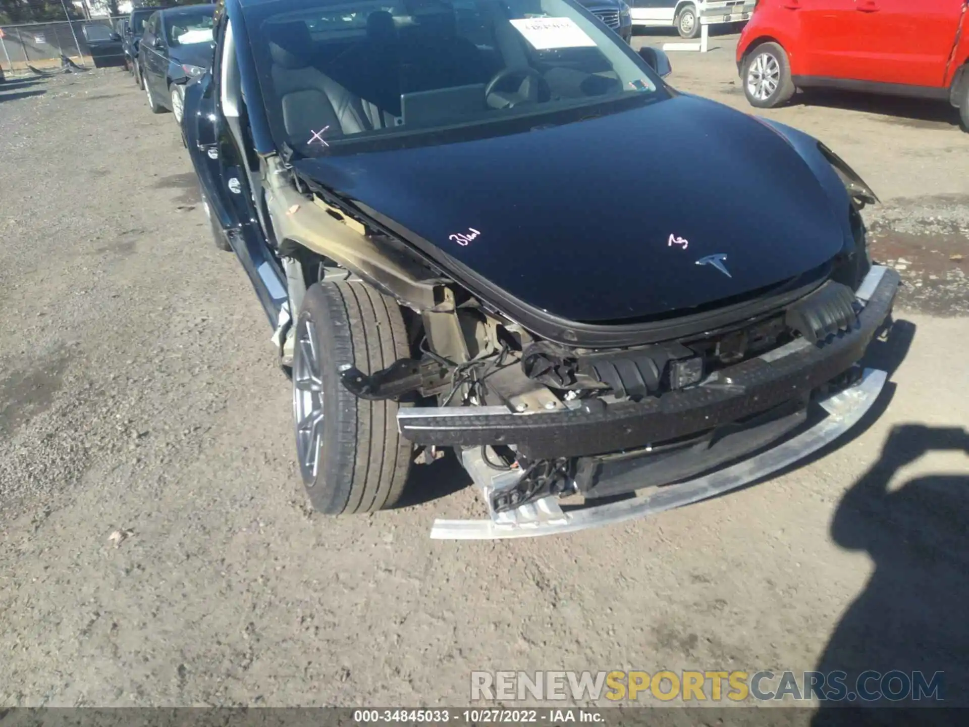 6 Photograph of a damaged car 5YJ3E1EA0KF410730 TESLA MODEL 3 2019