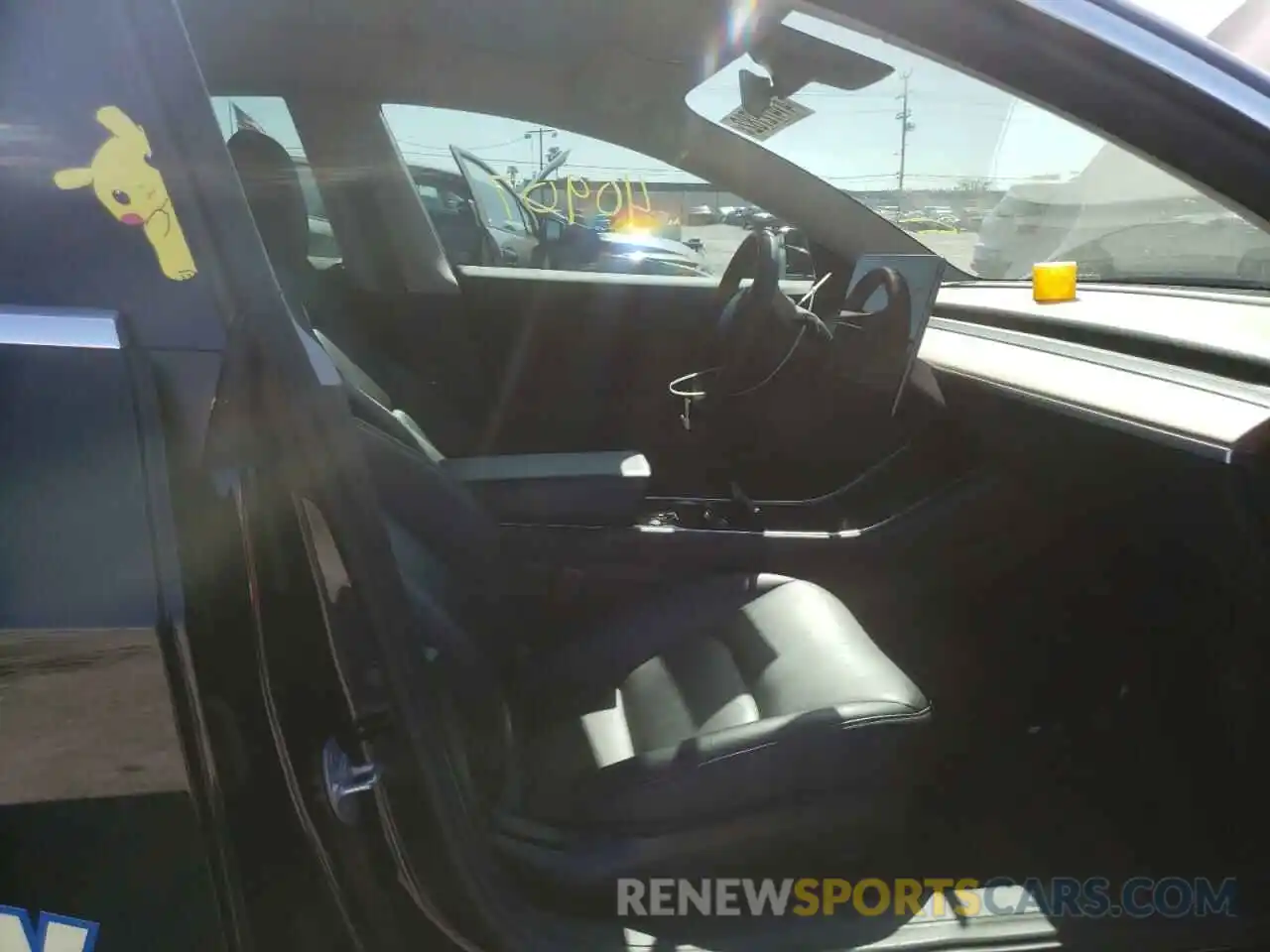 5 Photograph of a damaged car 5YJ3E1EA0KF415751 TESLA MODEL 3 2019