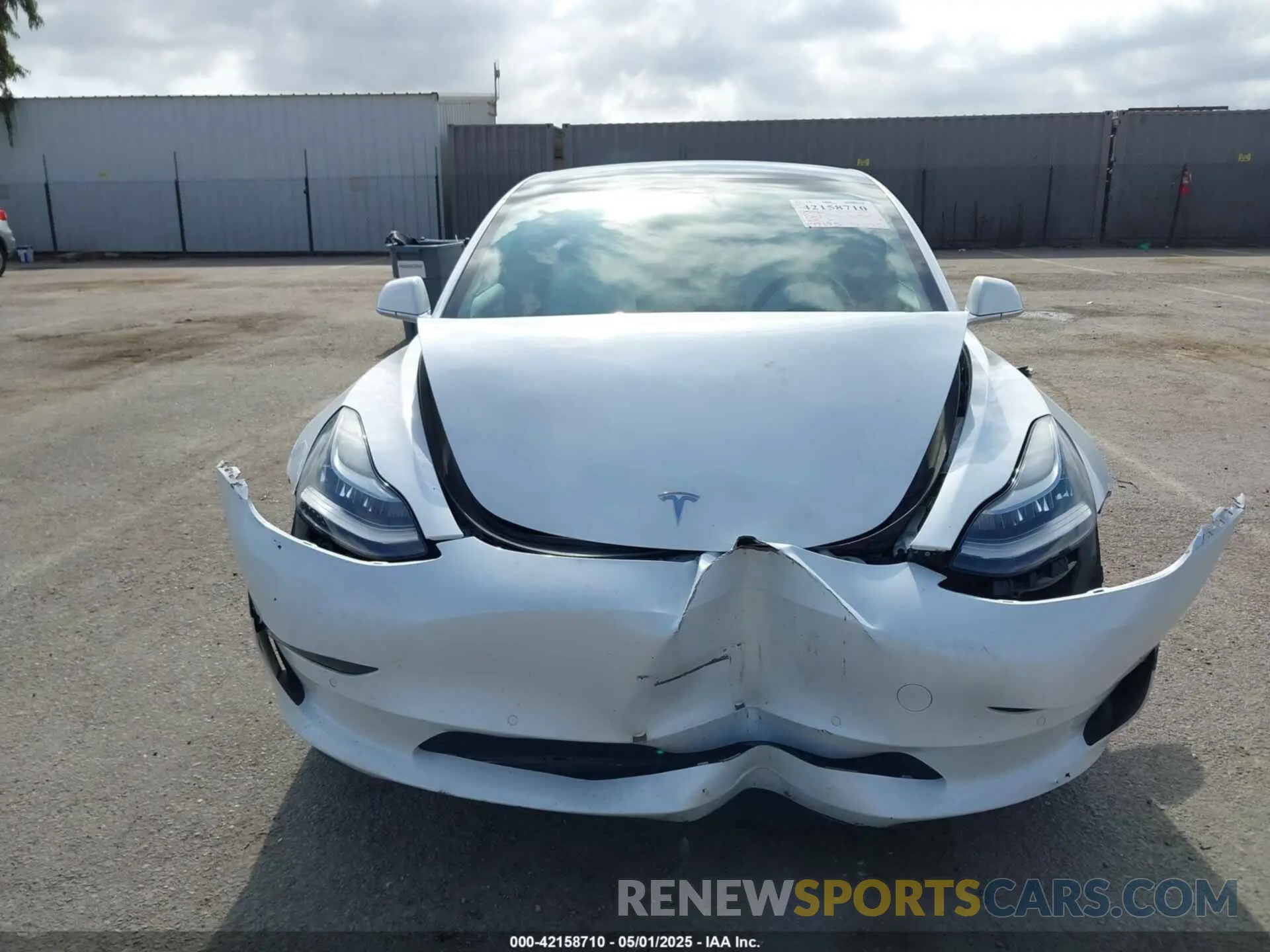 6 Photograph of a damaged car 5YJ3E1EA0KF419427 TESLA MODEL 3 2019