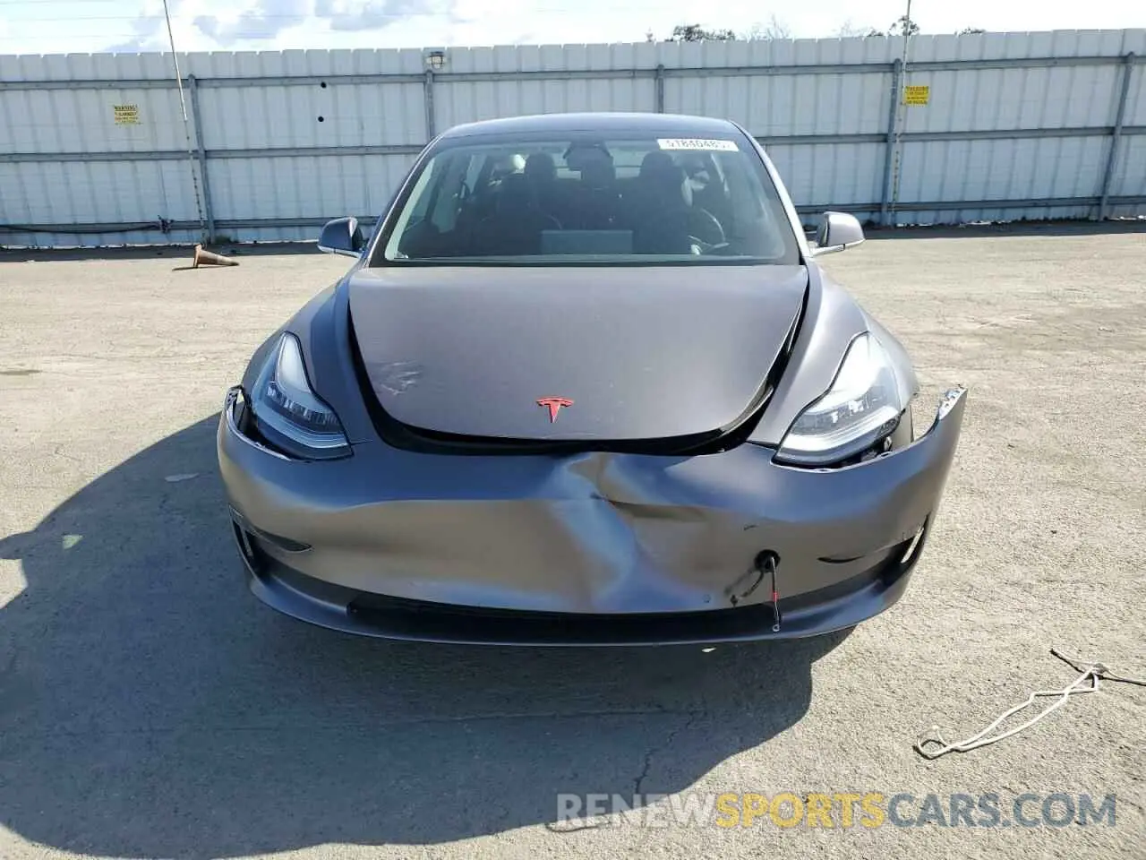 5 Photograph of a damaged car 5YJ3E1EA0KF419721 TESLA MODEL 3 2019