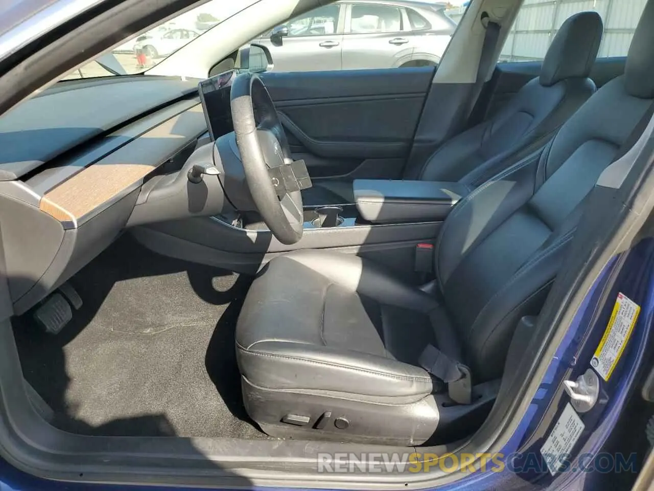 7 Photograph of a damaged car 5YJ3E1EA0KF419721 TESLA MODEL 3 2019