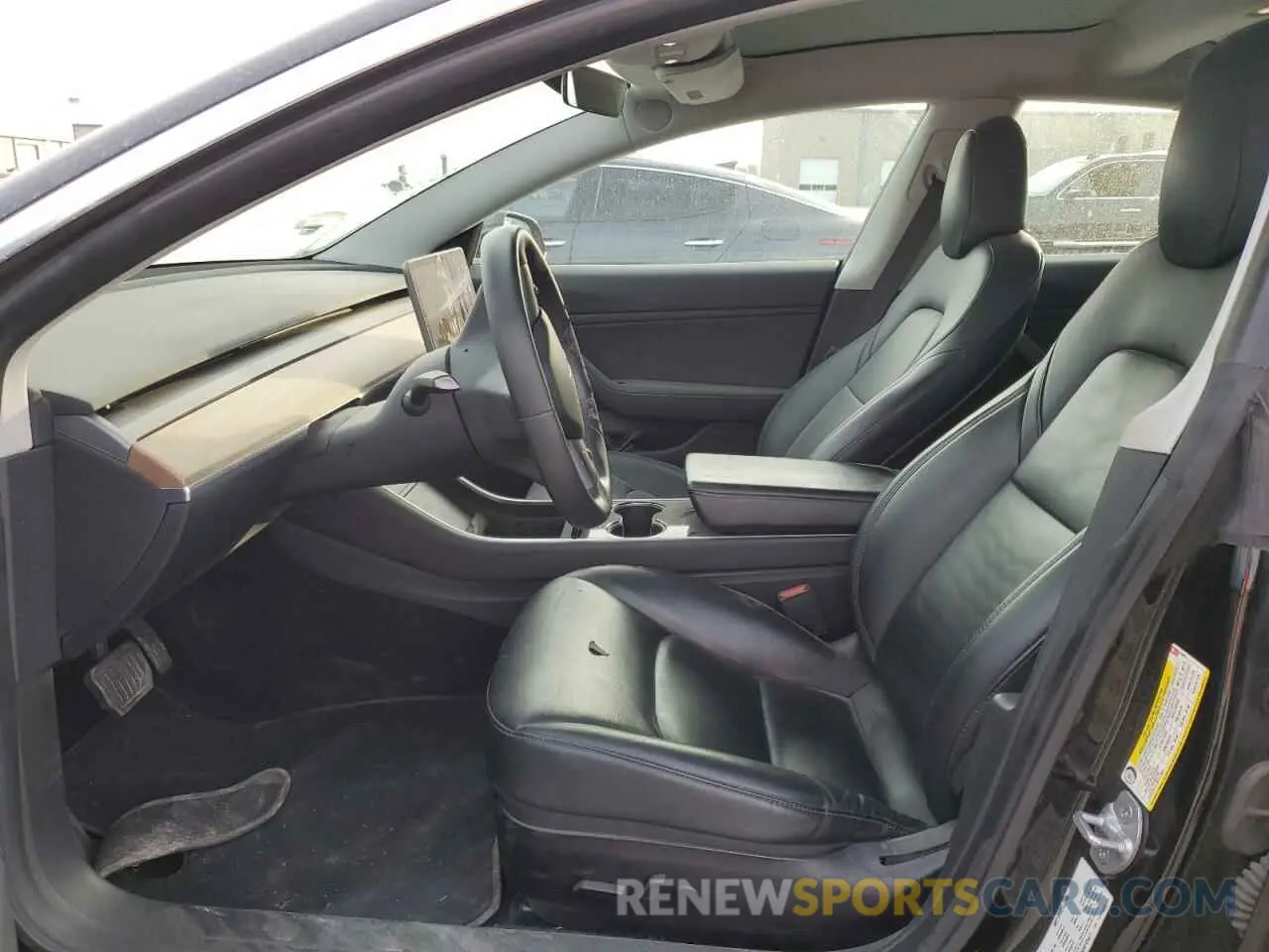 7 Photograph of a damaged car 5YJ3E1EA0KF424577 TESLA MODEL 3 2019