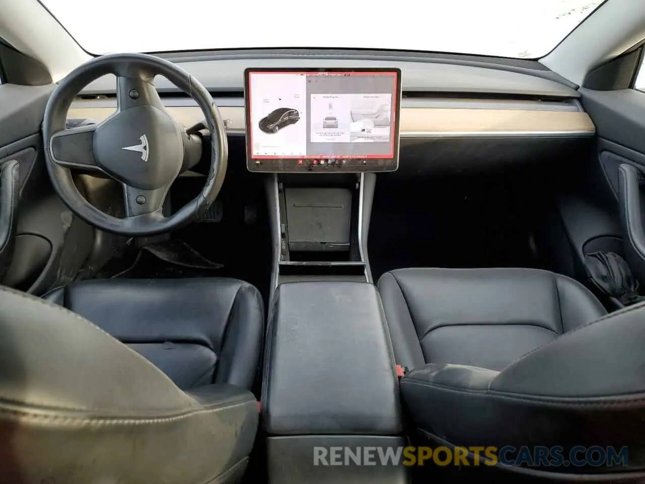 8 Photograph of a damaged car 5YJ3E1EA0KF424577 TESLA MODEL 3 2019