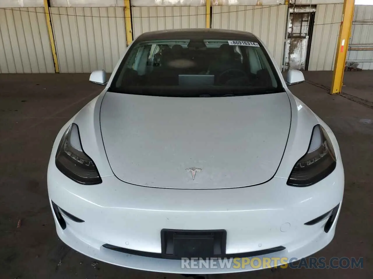 5 Photograph of a damaged car 5YJ3E1EA0KF435613 TESLA MODEL 3 2019