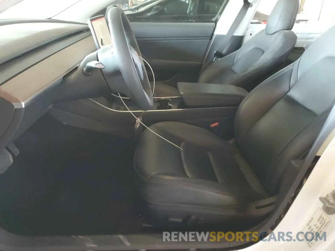 7 Photograph of a damaged car 5YJ3E1EA0KF435613 TESLA MODEL 3 2019