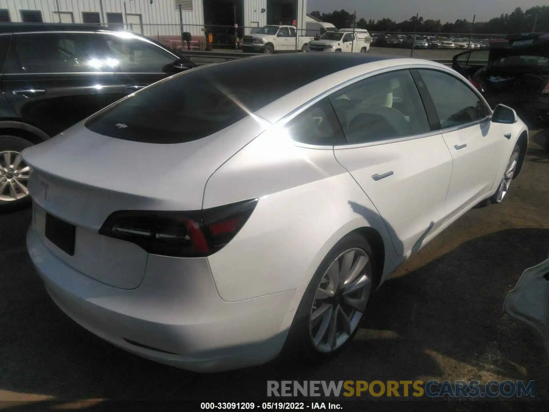 4 Photograph of a damaged car 5YJ3E1EA0KF447809 TESLA MODEL 3 2019