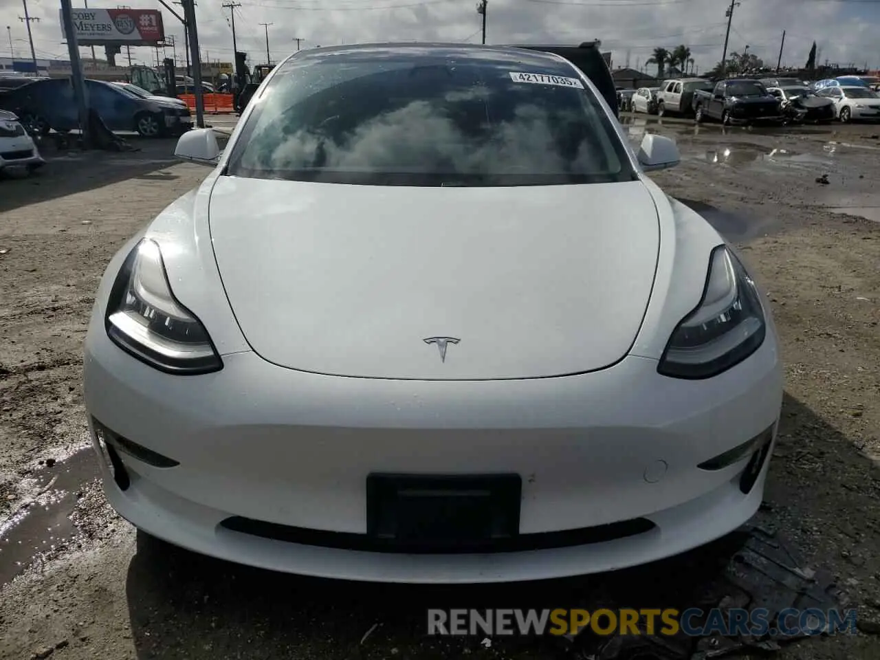 5 Photograph of a damaged car 5YJ3E1EA0KF464612 TESLA MODEL 3 2019