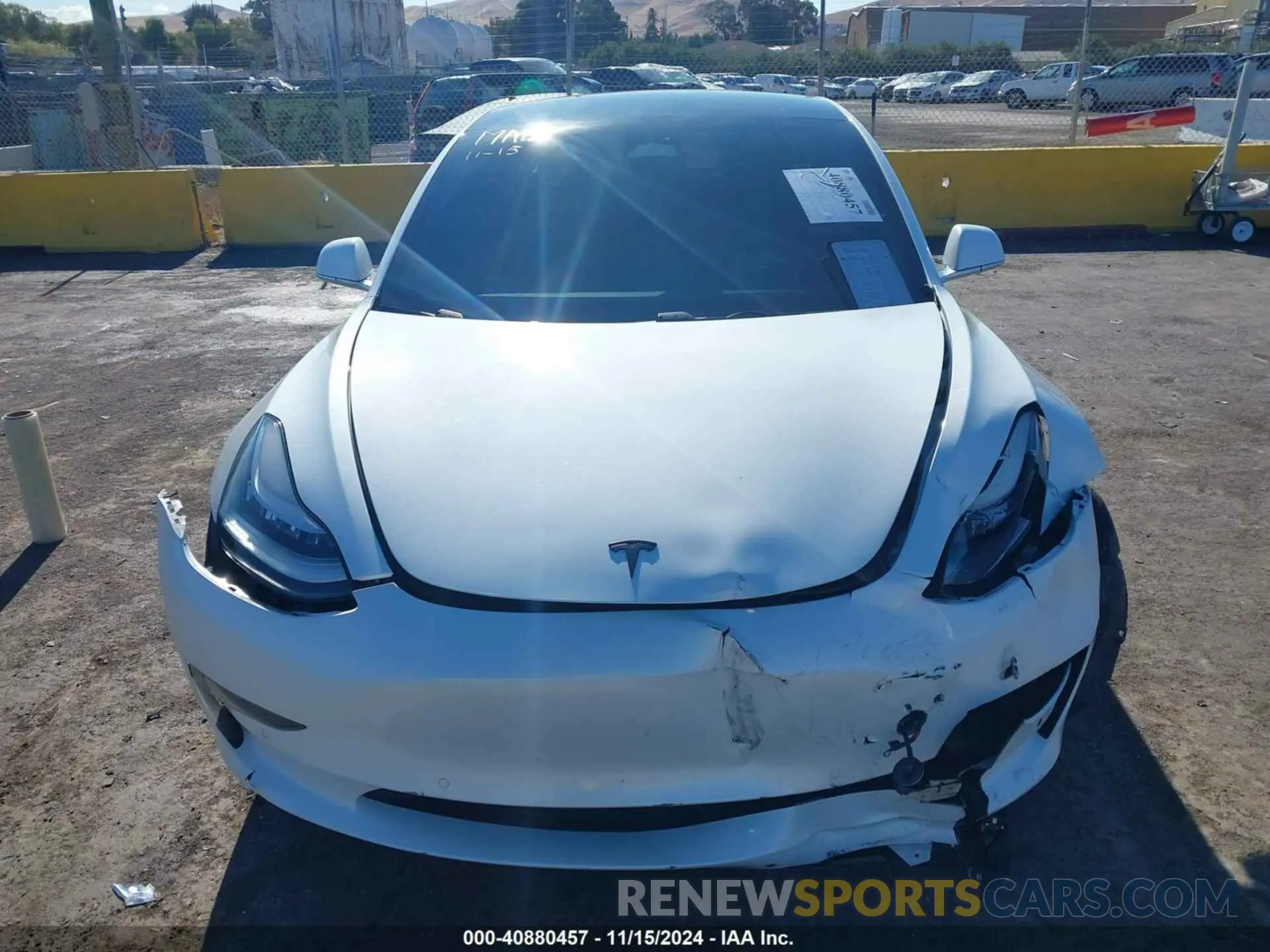 11 Photograph of a damaged car 5YJ3E1EA0KF484813 TESLA MODEL 3 2019