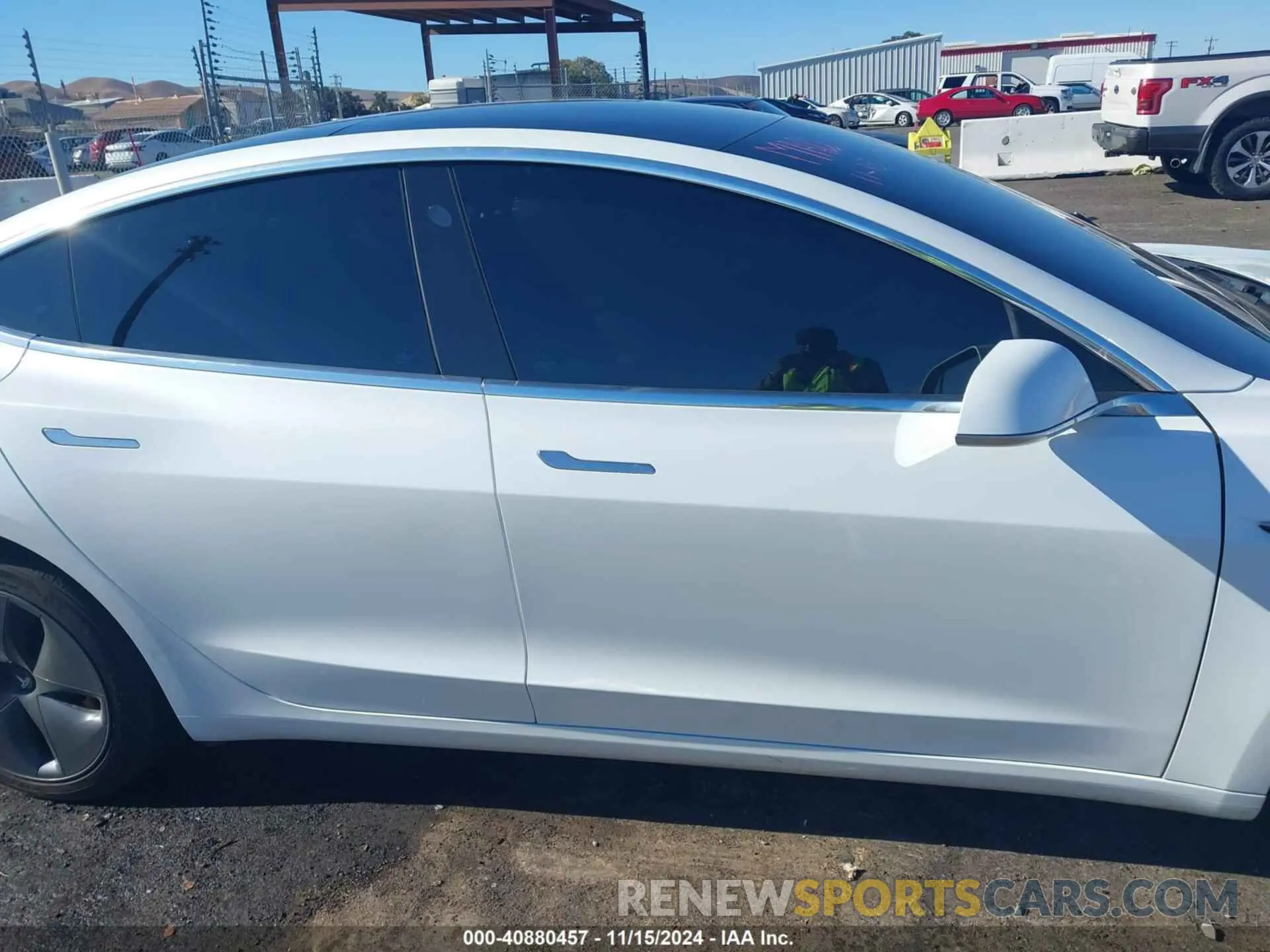 12 Photograph of a damaged car 5YJ3E1EA0KF484813 TESLA MODEL 3 2019
