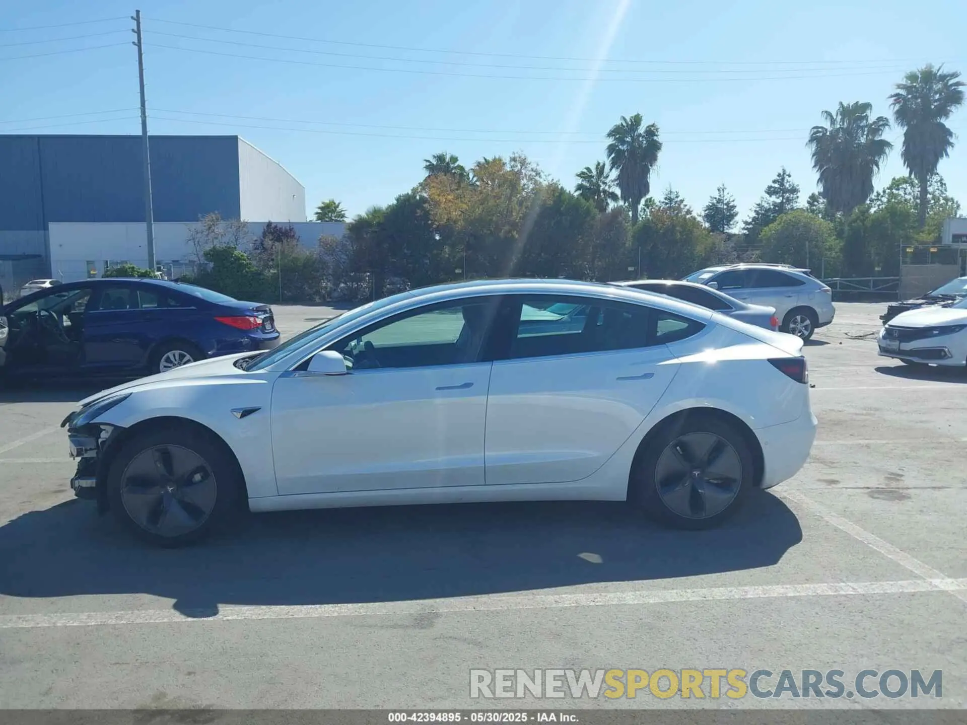 13 Photograph of a damaged car 5YJ3E1EA0KF485346 TESLA MODEL 3 2019